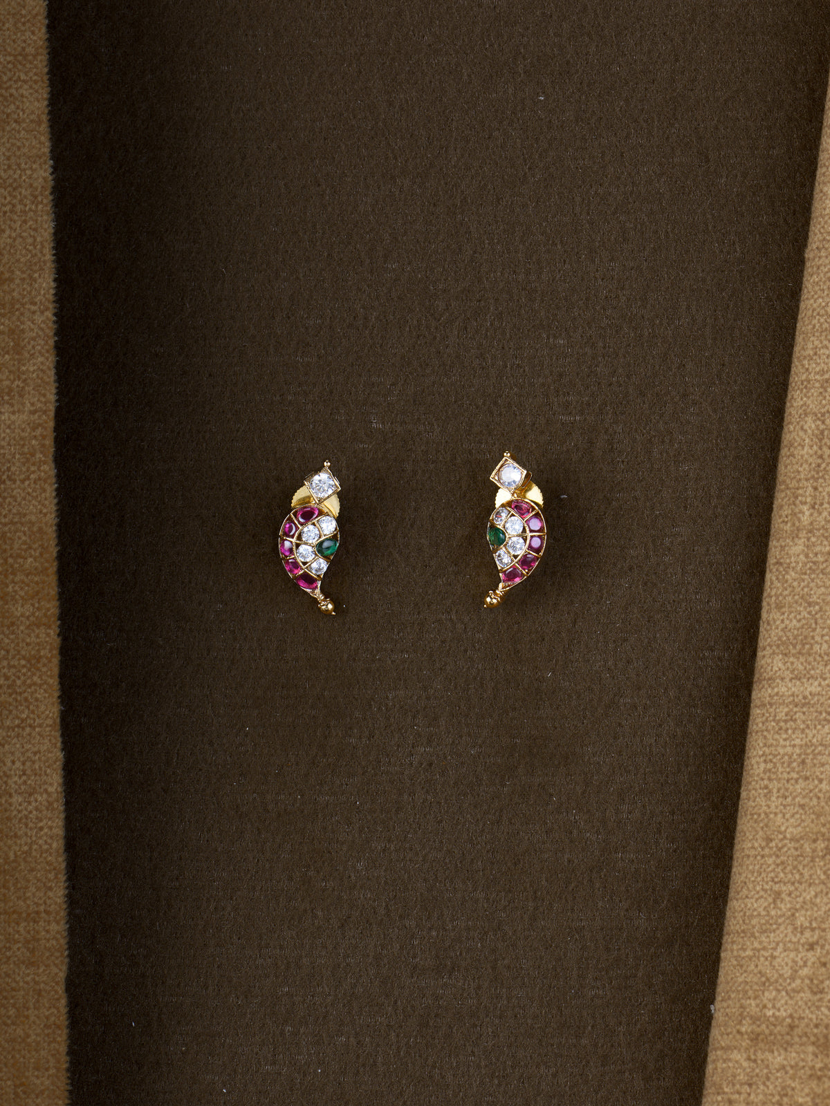 Shruti Temple Mango Earstuds