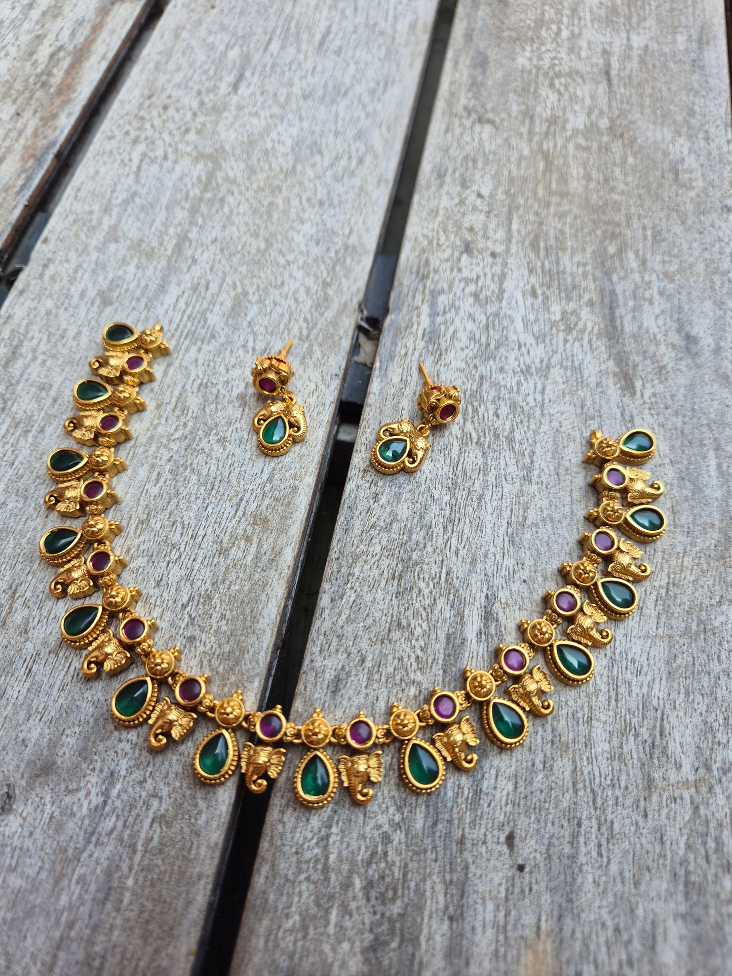 Ganesha x Emerald & Ruby
