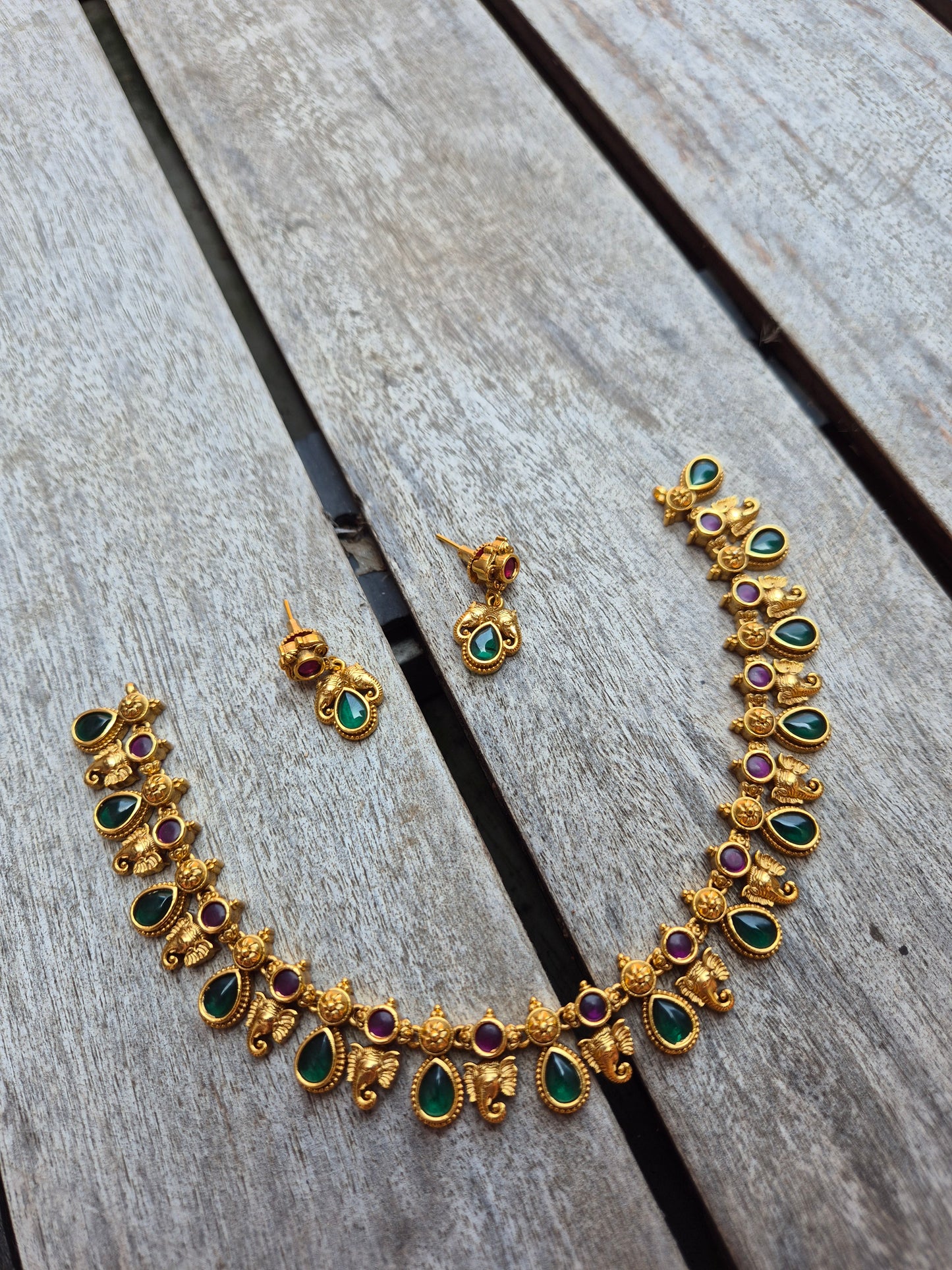 Ganesha x Emerald & Ruby