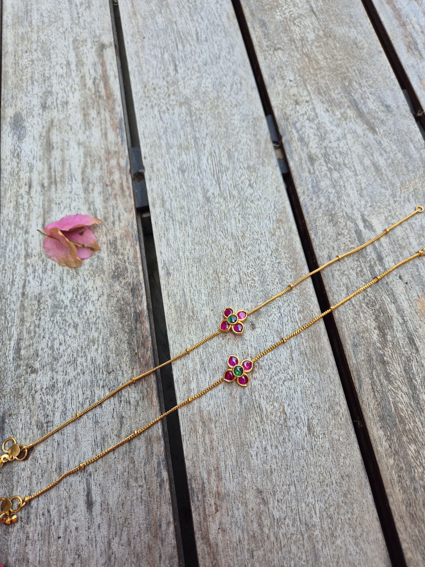 Big Flora Anklets