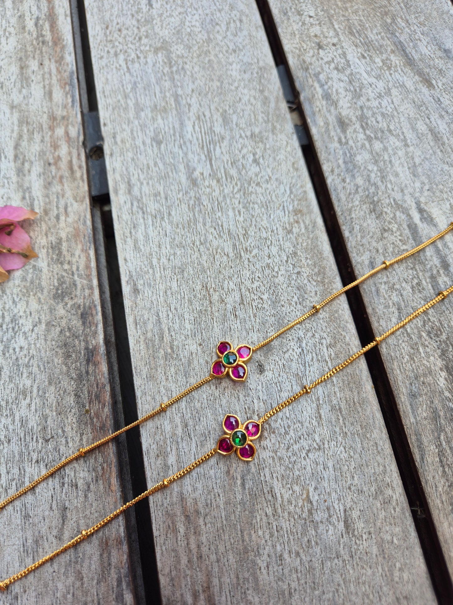 Big Flora Anklets