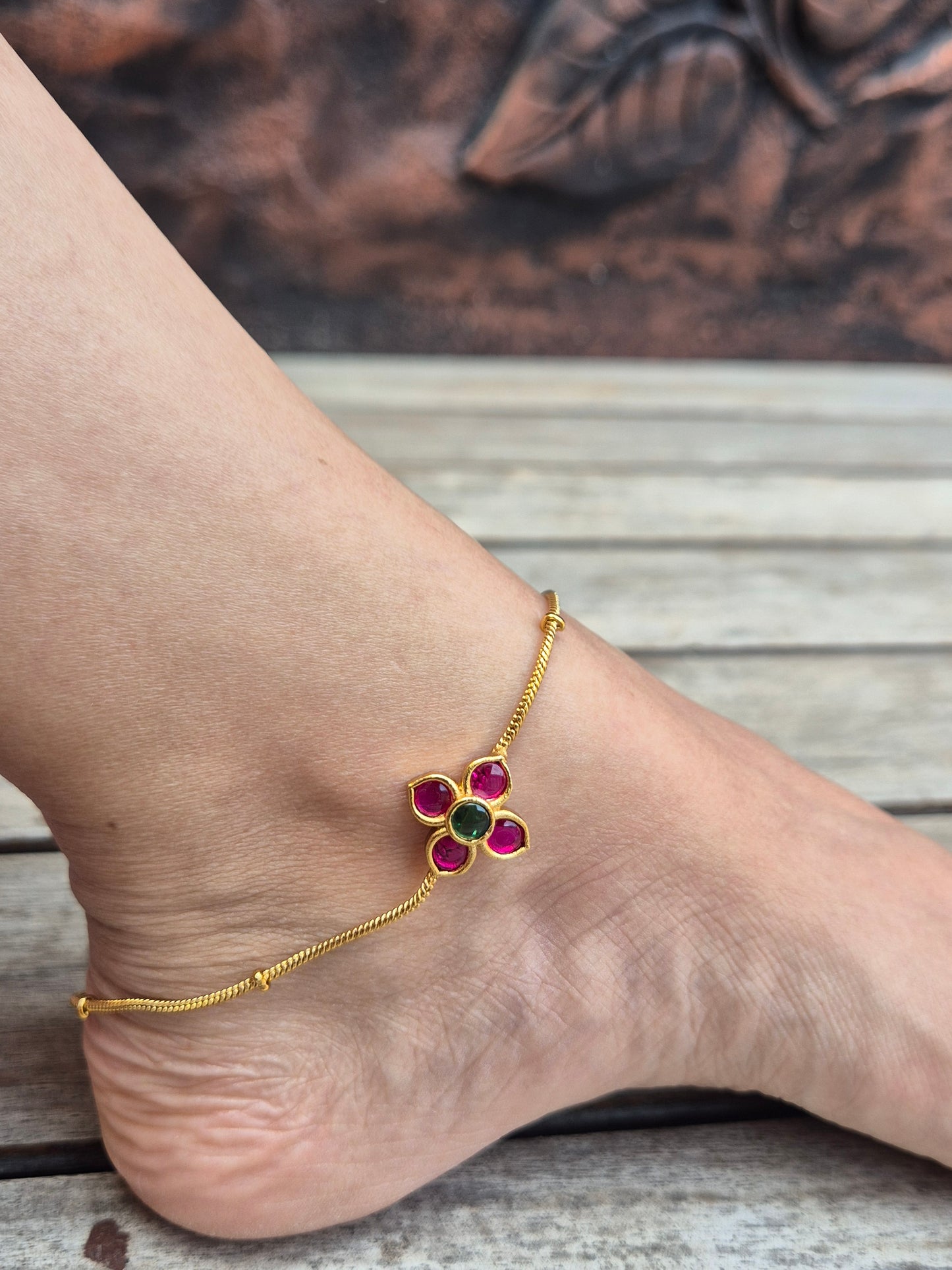Big Flora Anklets