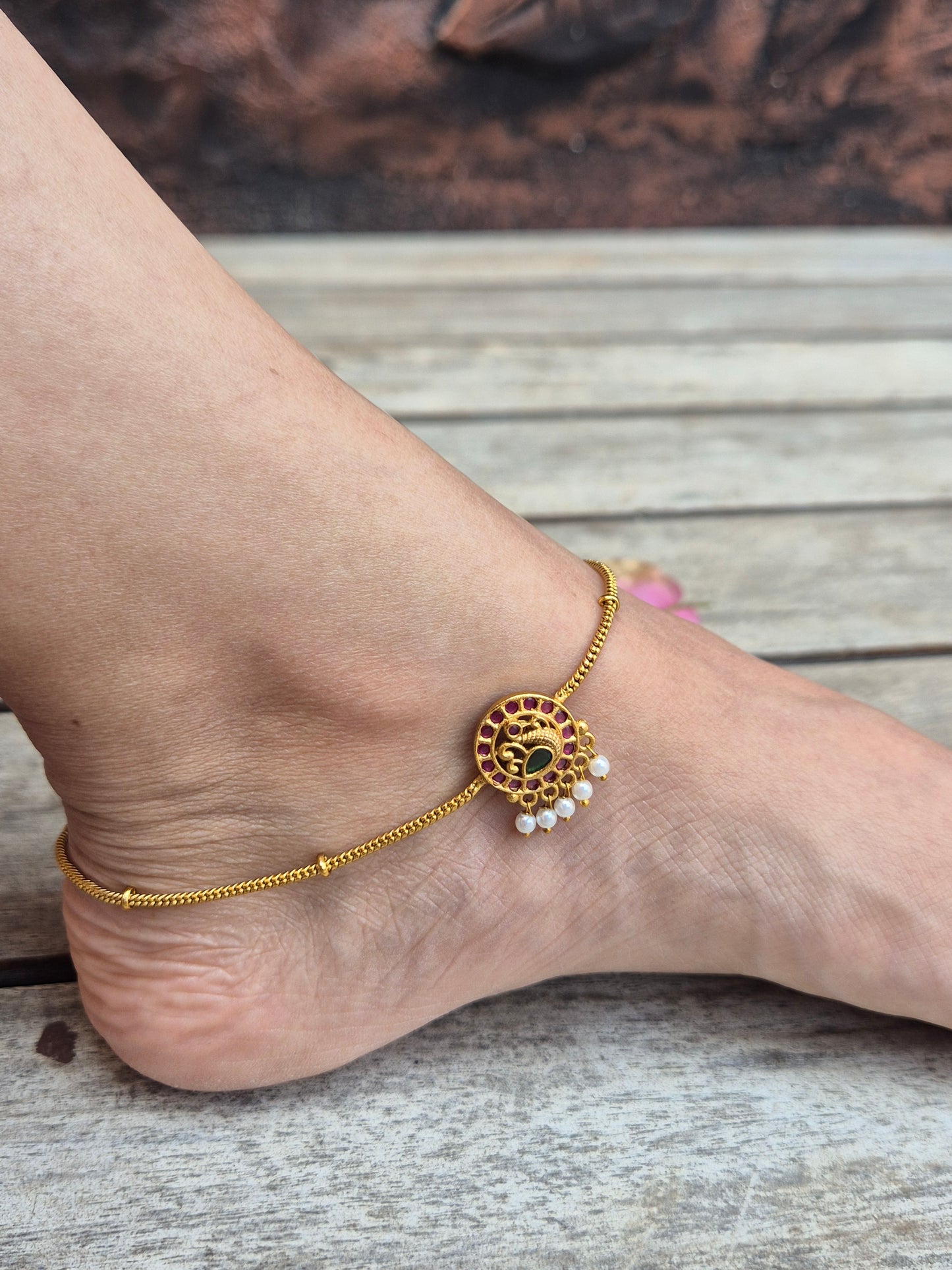 Hamsa Anklets