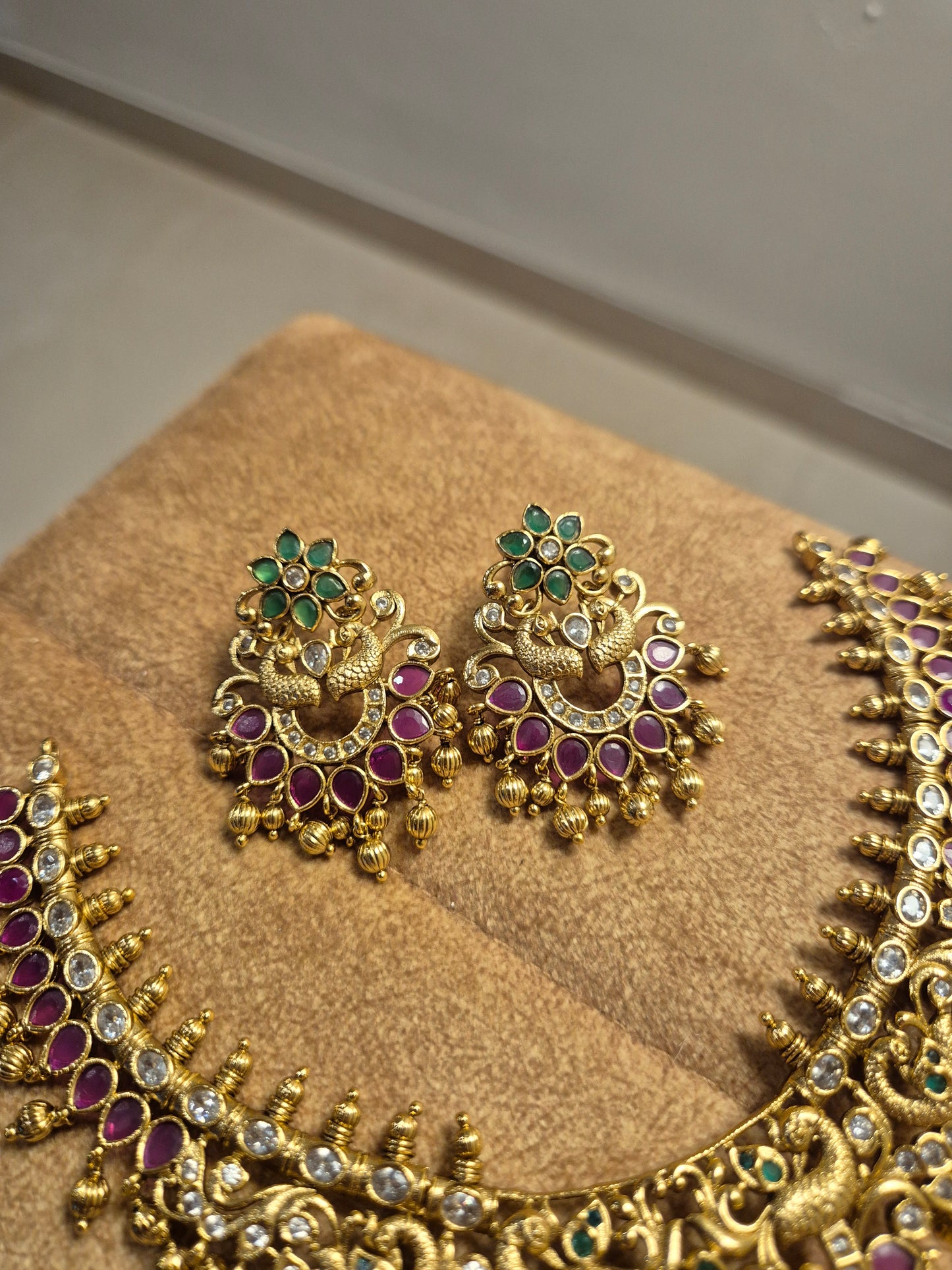 Non Idol Ghungroo Kemp Necklace