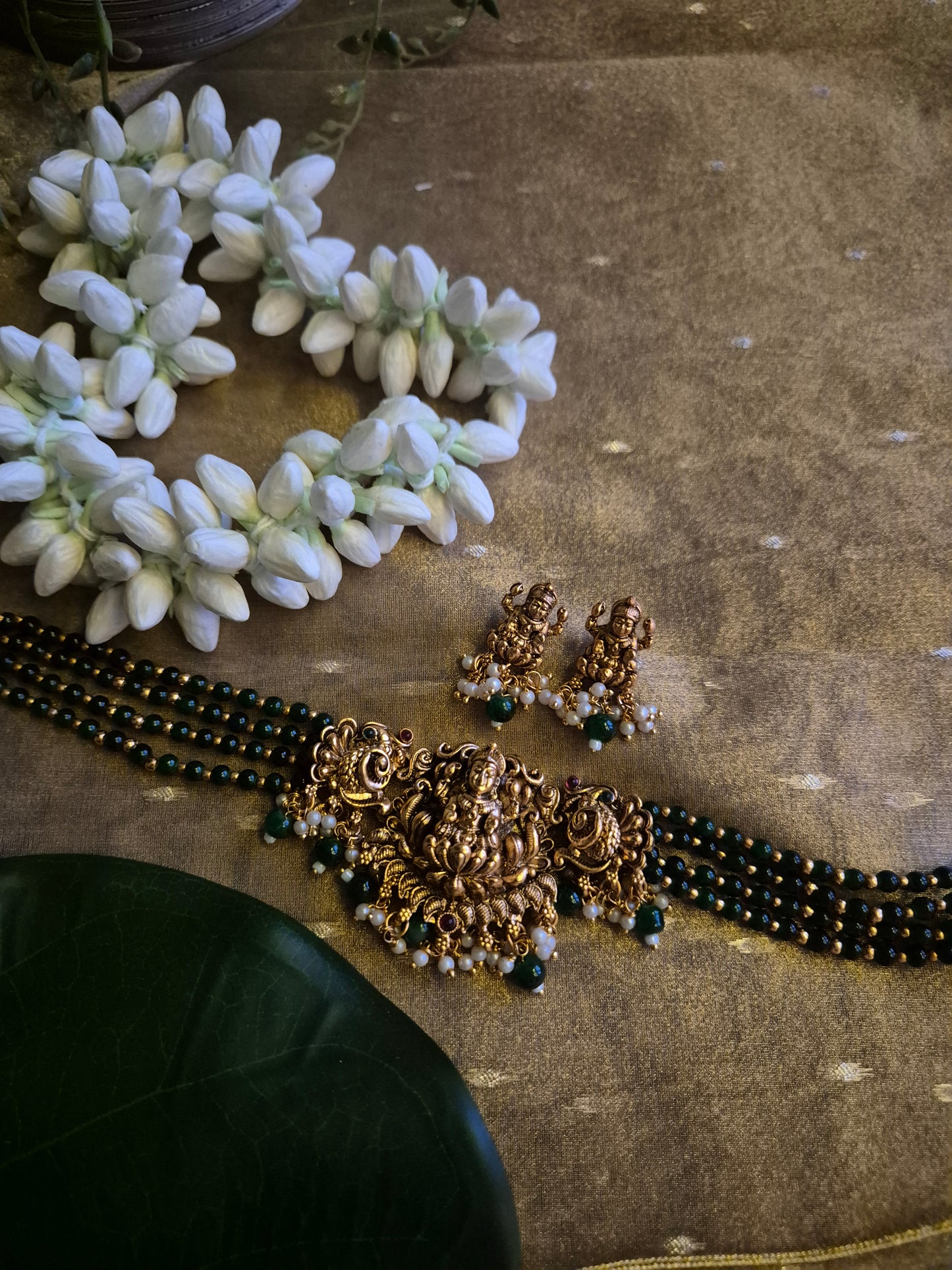 Premium Beaded Devi Choker