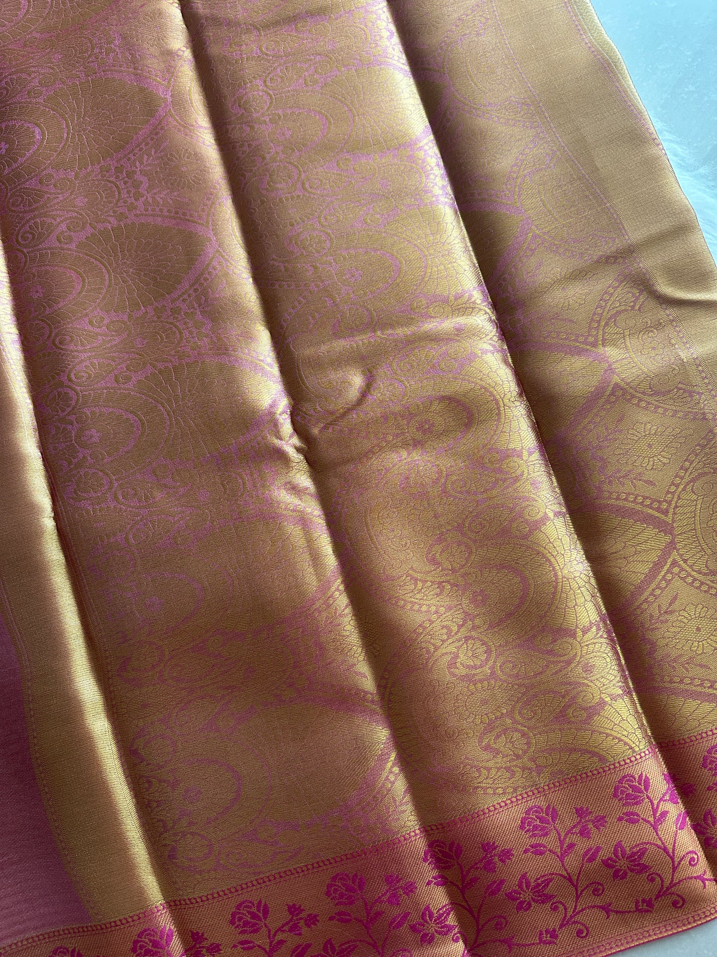 Jyothika Inspired Floral Embroidered Version