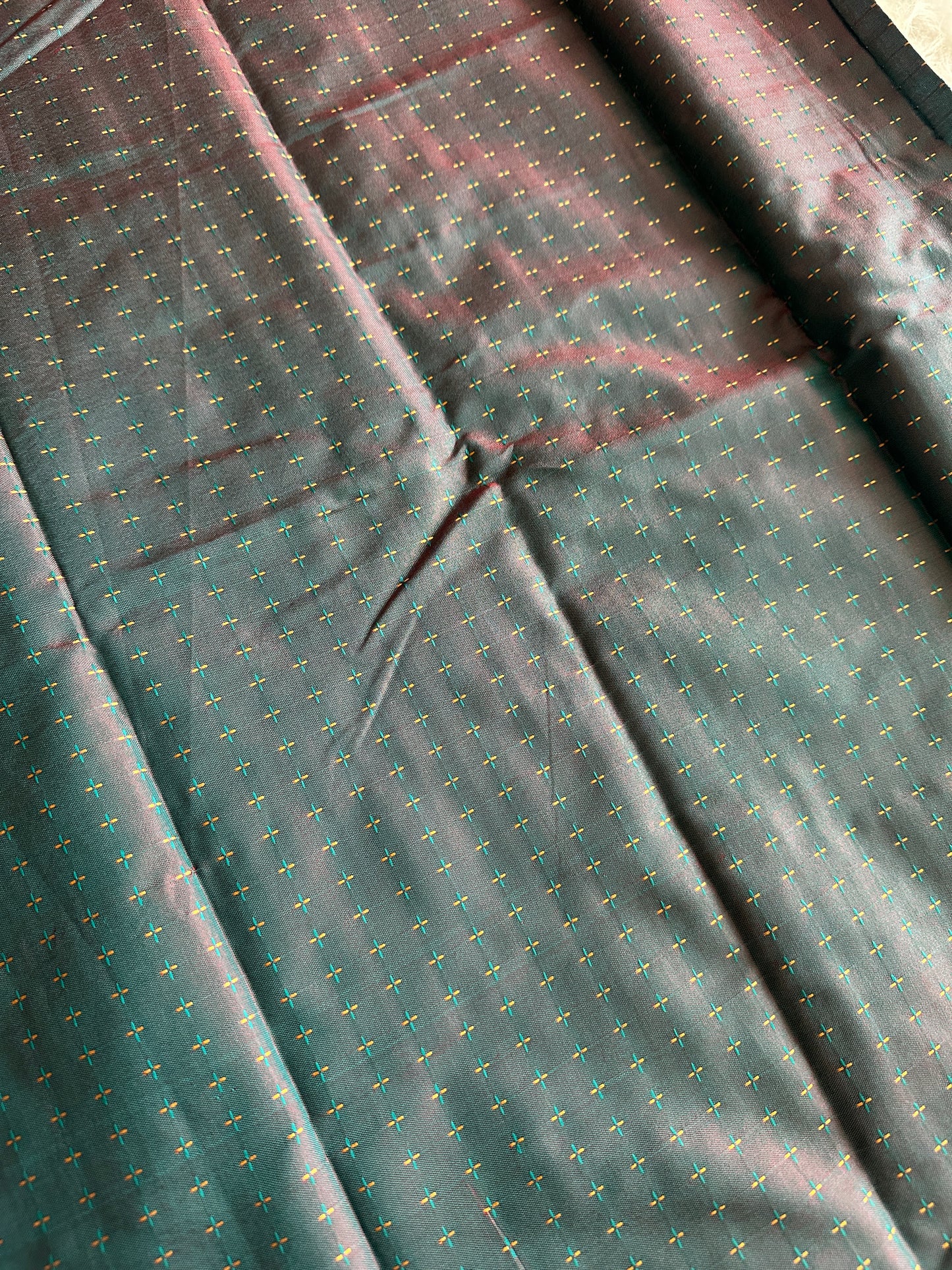 Raani Pink Soft Cotton Silk Saree