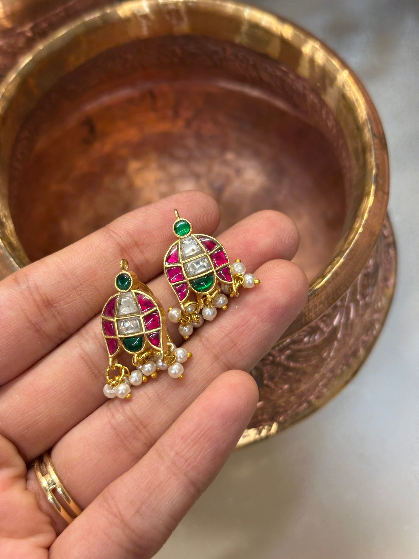 Premium Jadau Bugadi Earrings