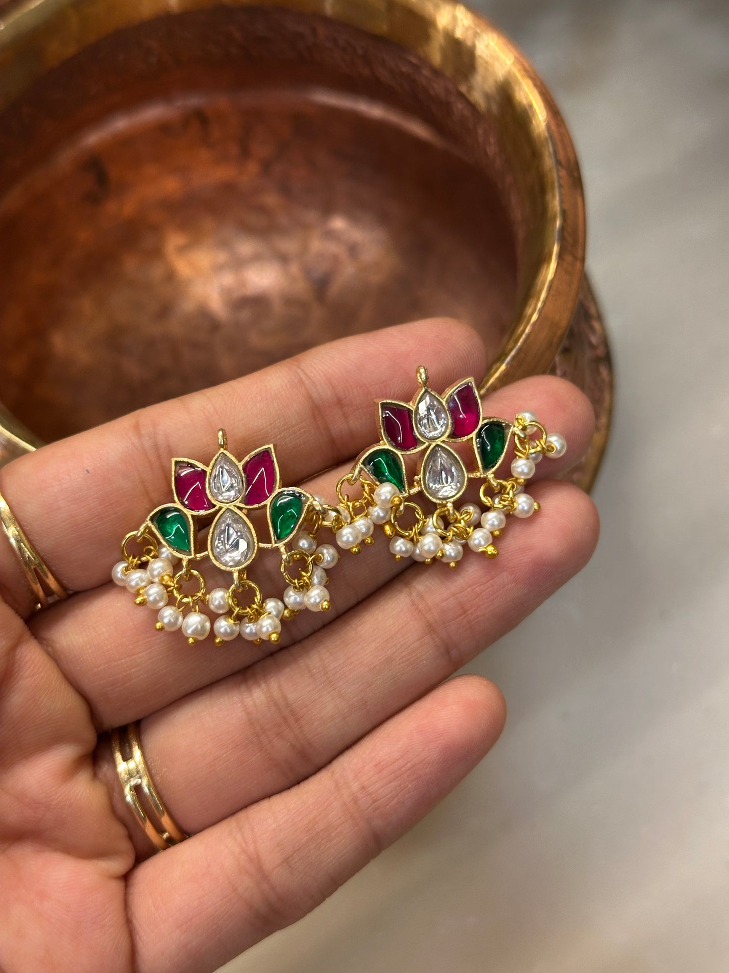 Premium Jadau Bugadi Earrings