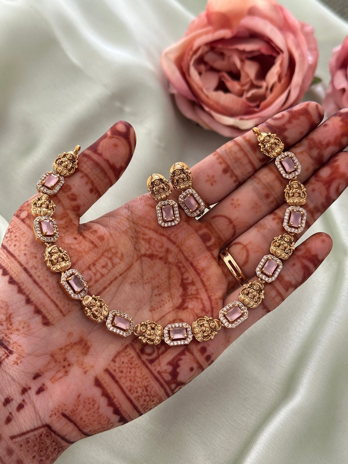 AD x Antique Gold Fusion Necklace