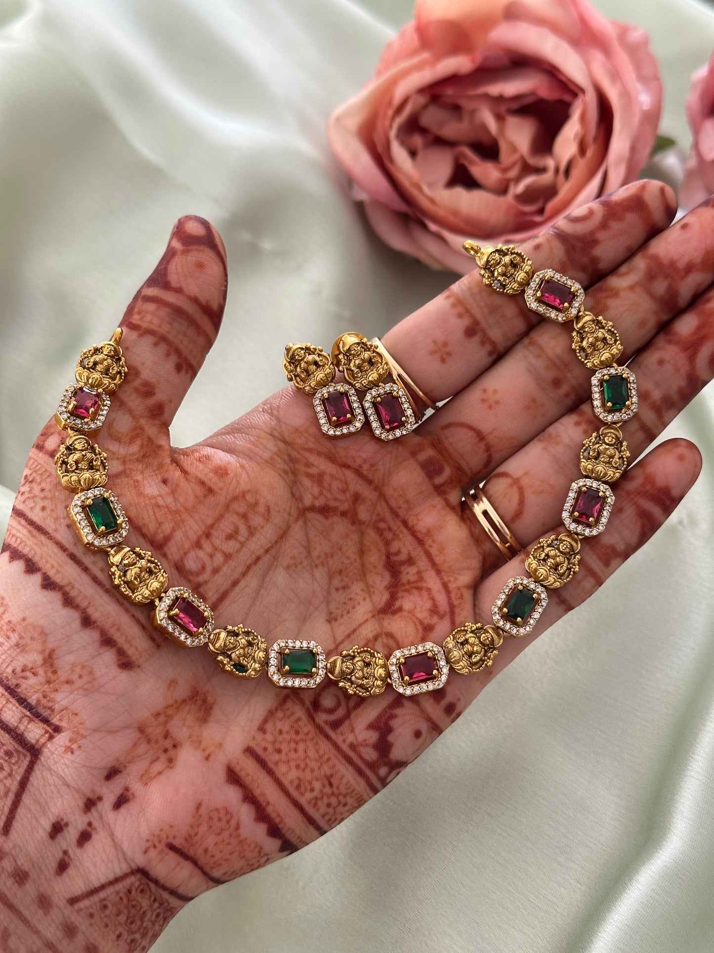 AD x Antique Gold Fusion Necklace