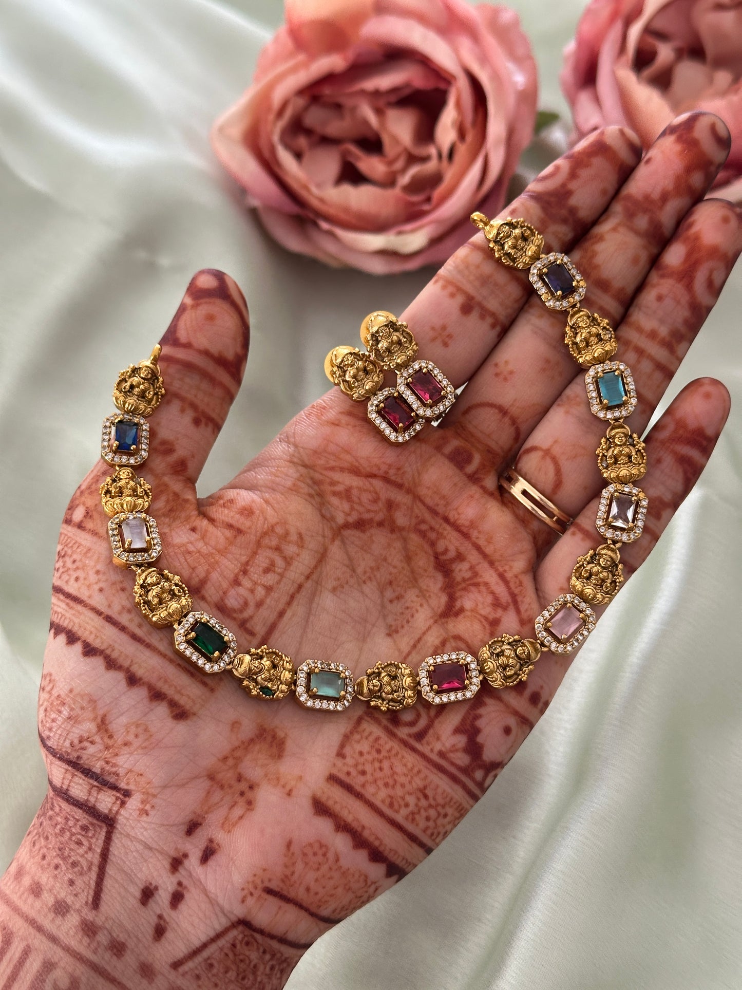 AD x Antique Gold Fusion Necklace