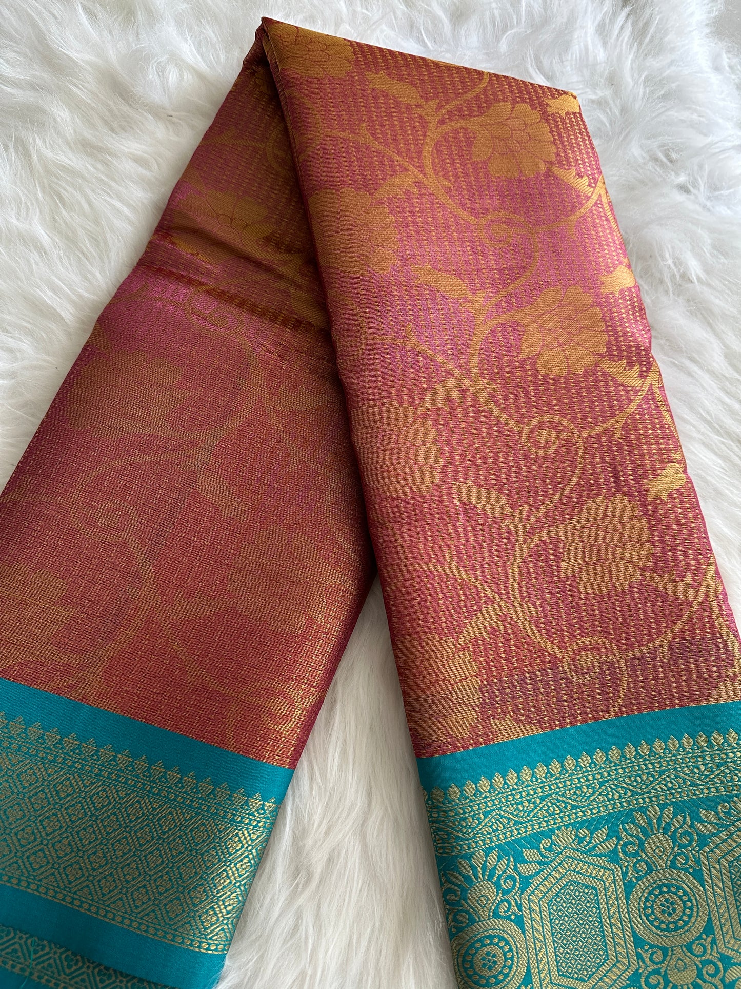 Dual Tone Tissue Silk Saree v2.0
