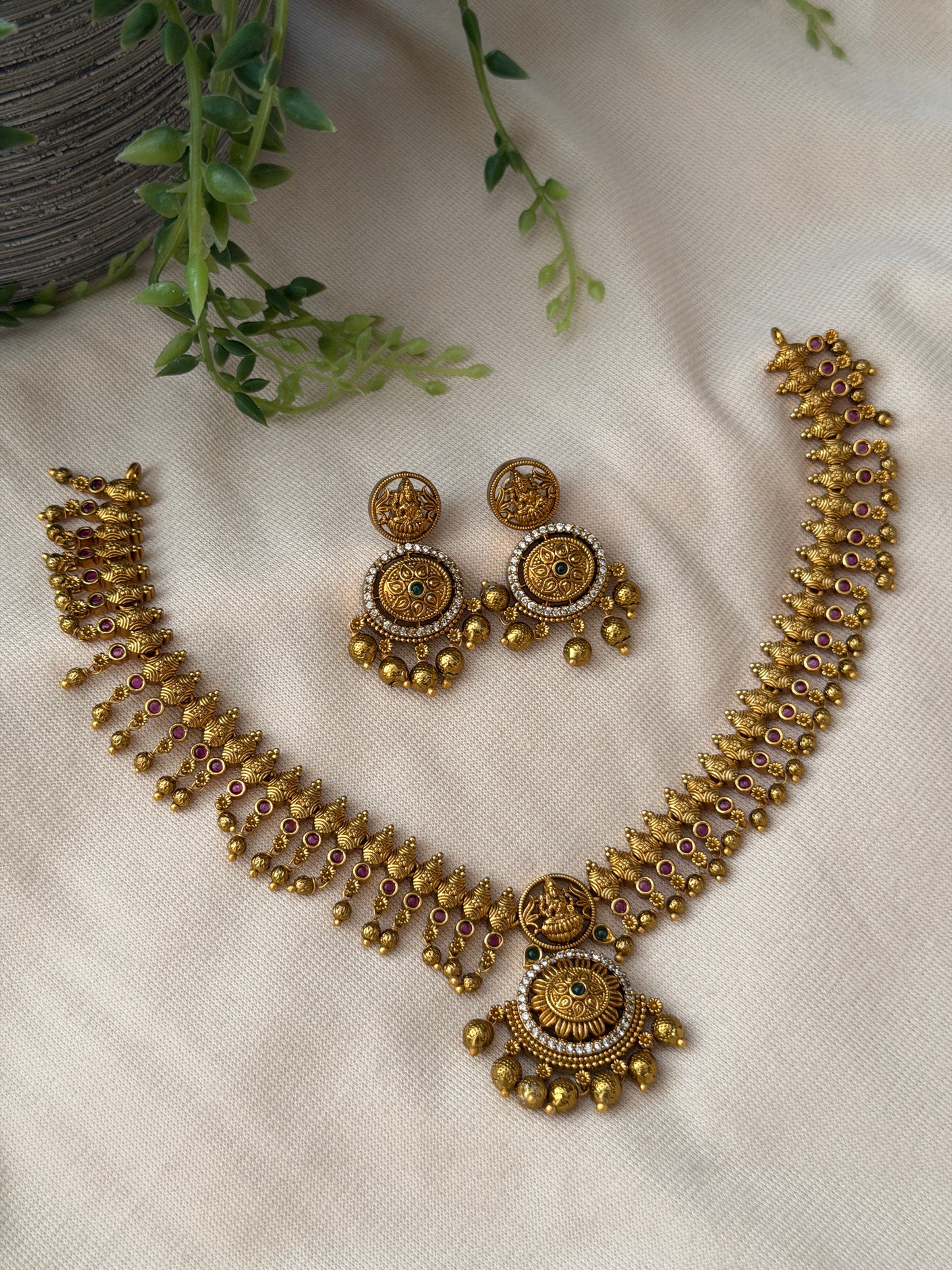 Poorna Gold Replica Necklace