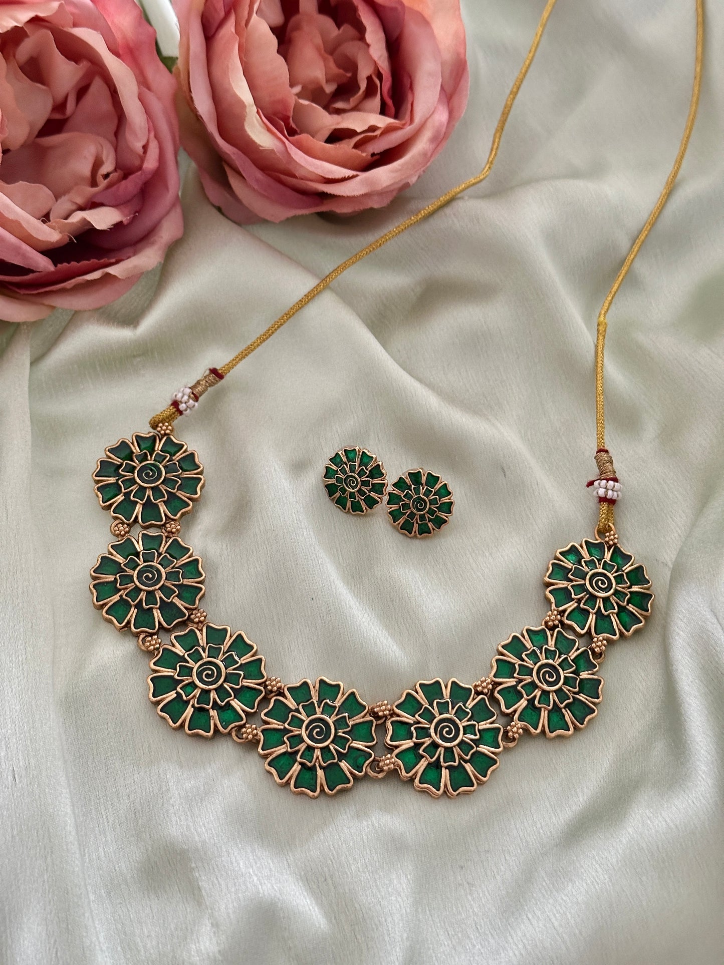 Matthapoo Enamel Necklace
