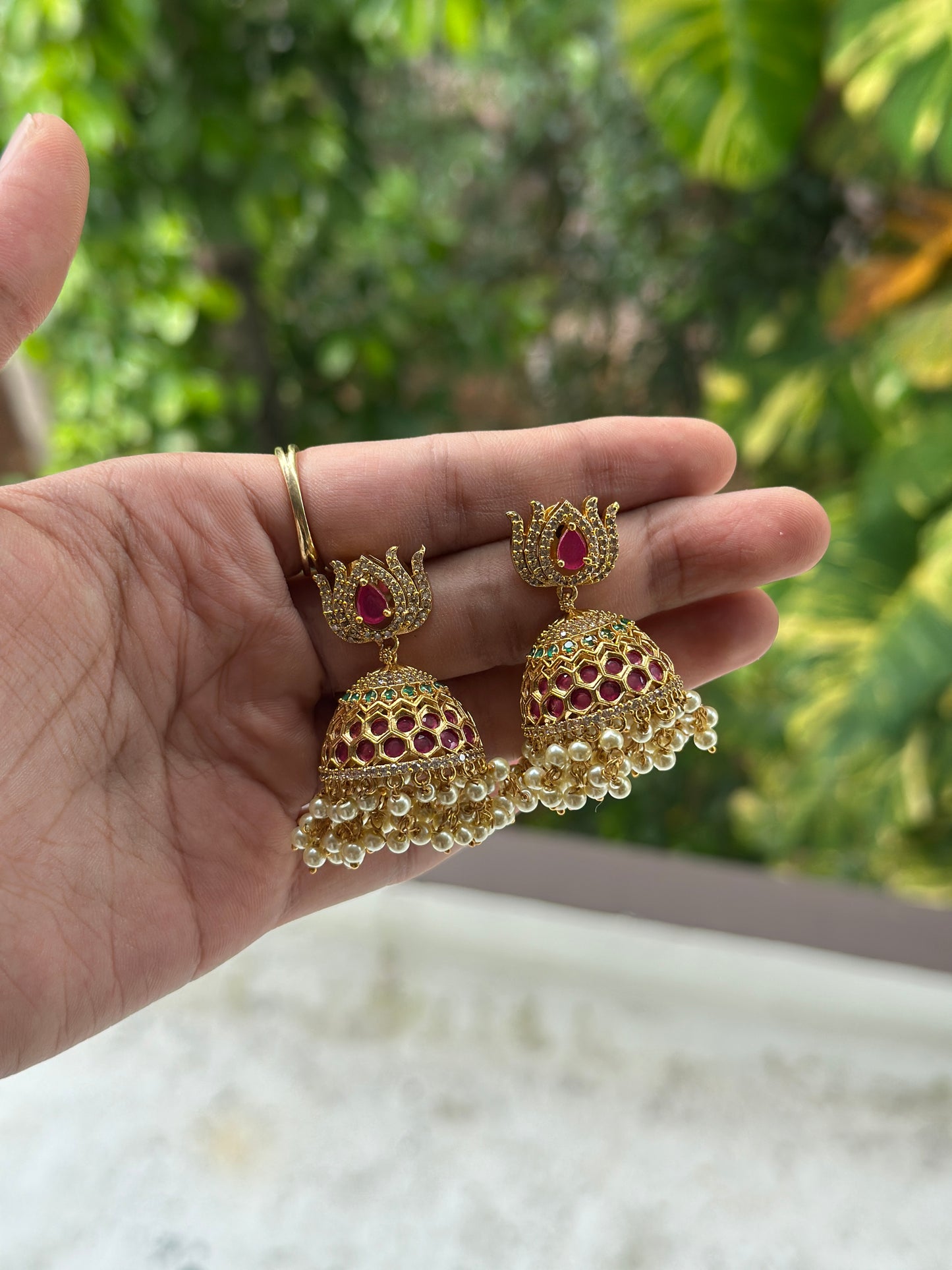 AD Padmini Jhumkas