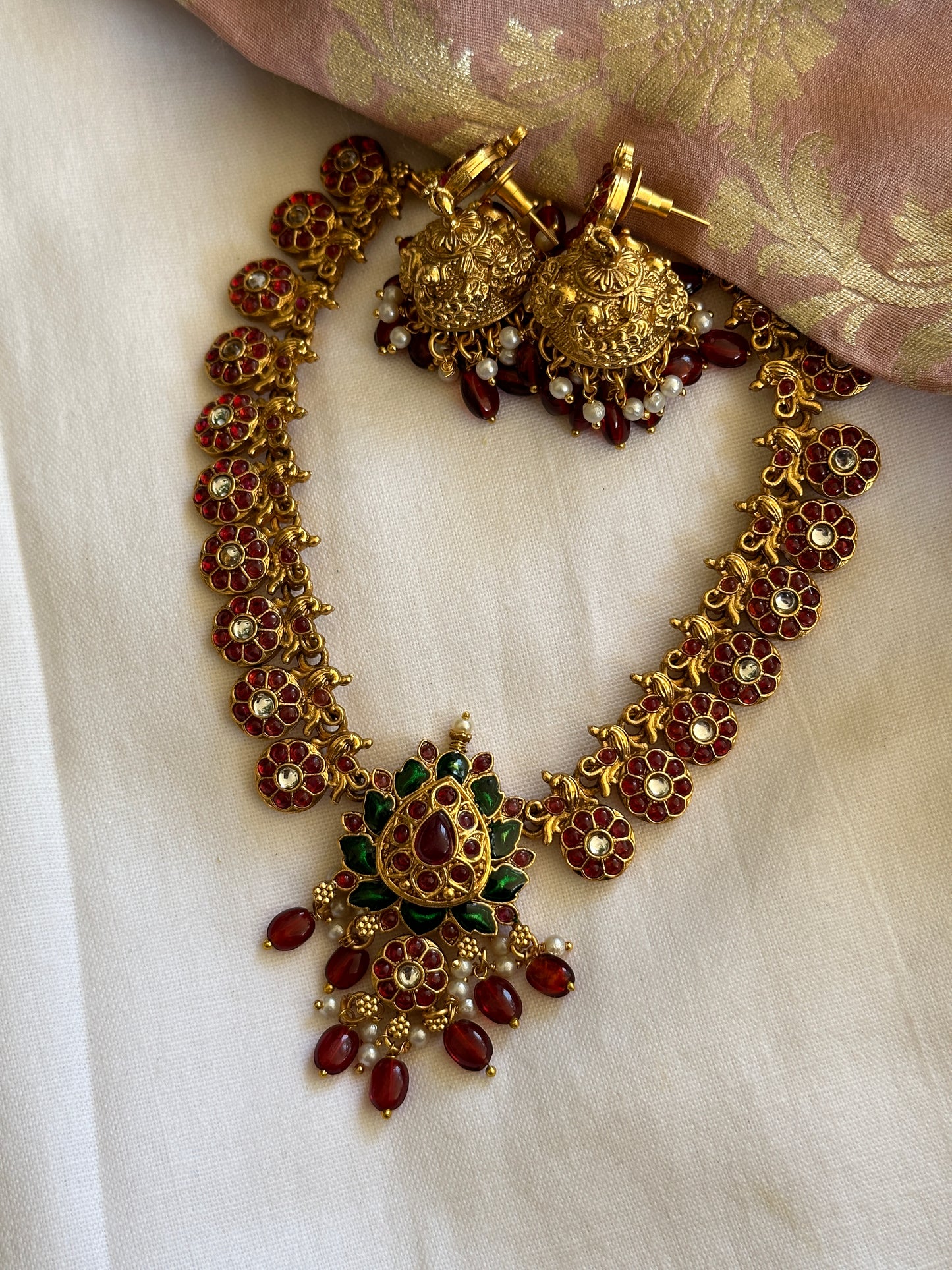 Dhanya Lotus Necklace