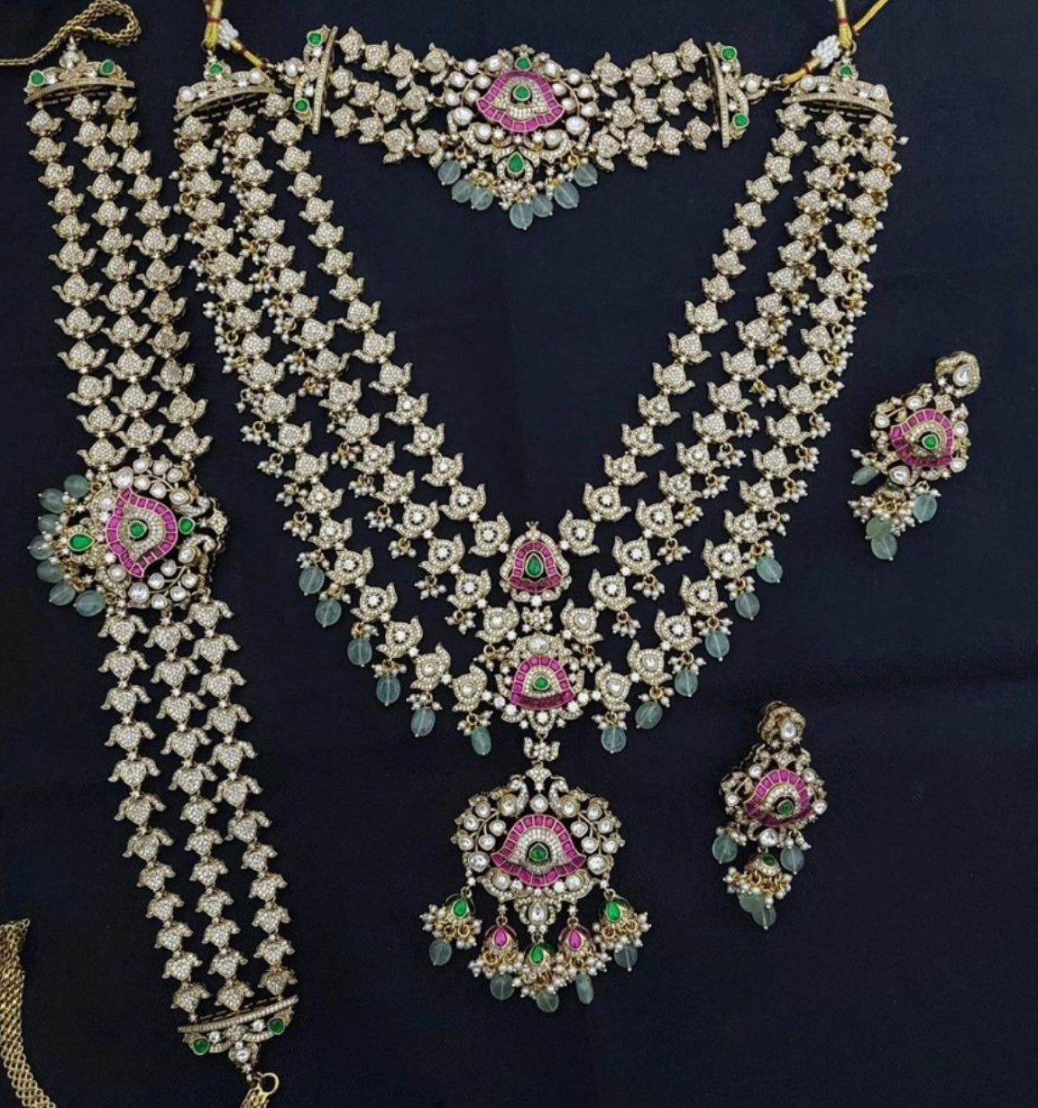 The Royal Mozonite Bridal Combo