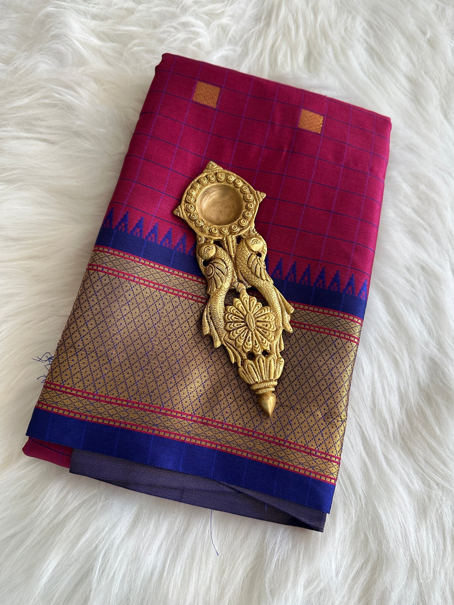 Chettinad Cotton Silk Saree