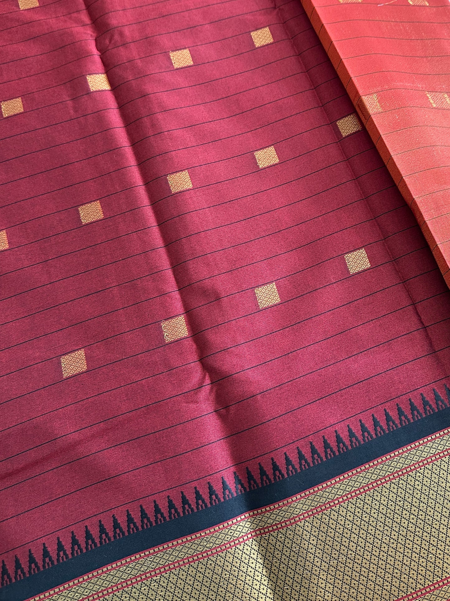 Chettinad Cotton Silk Saree