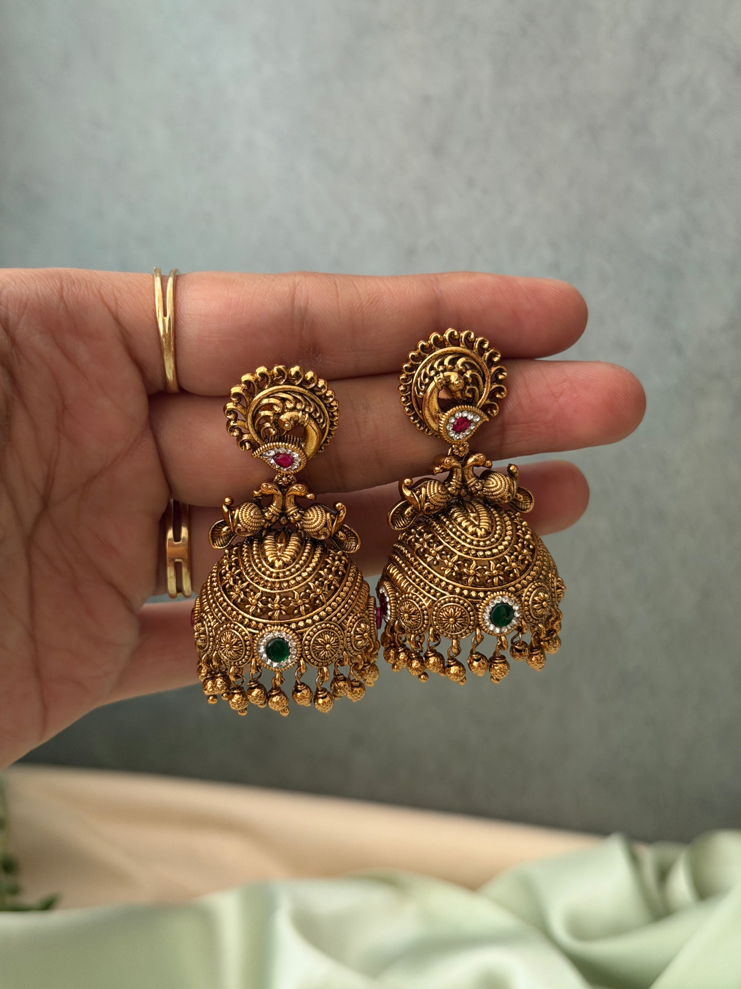 Traditional Non Idol Jhumka