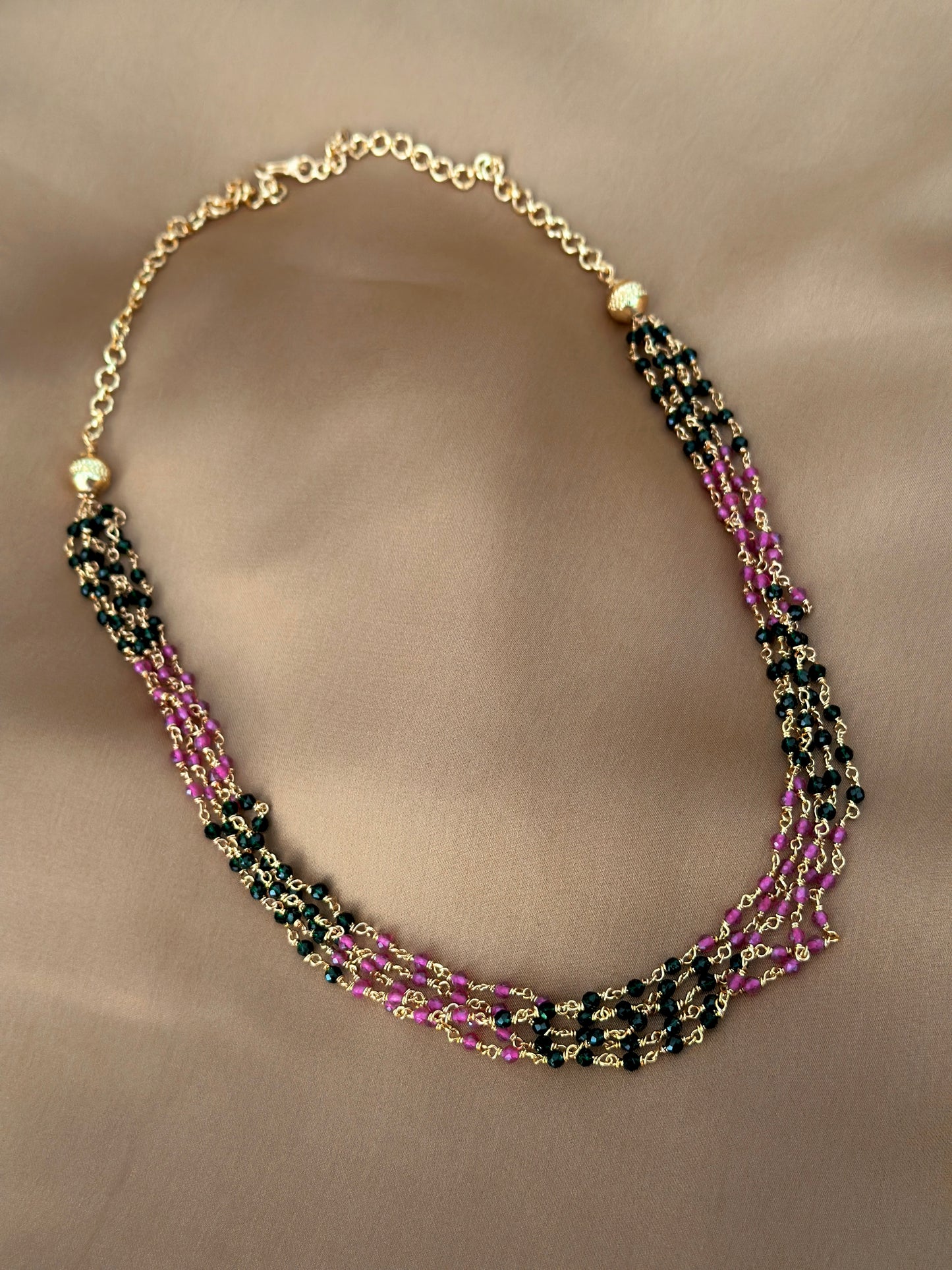 Nishika Precious Beaded Chain