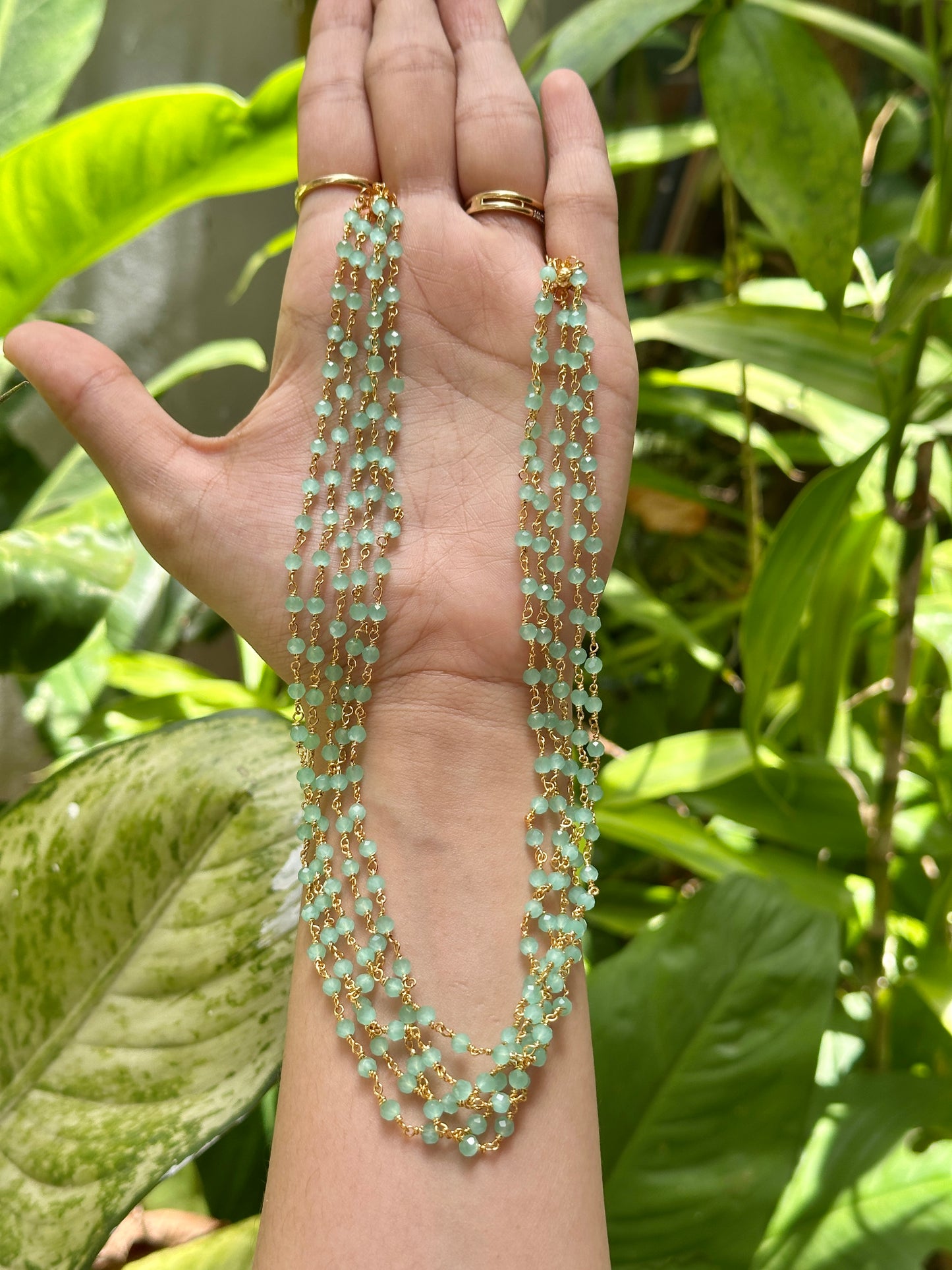 Nishika Precious Beaded Chain