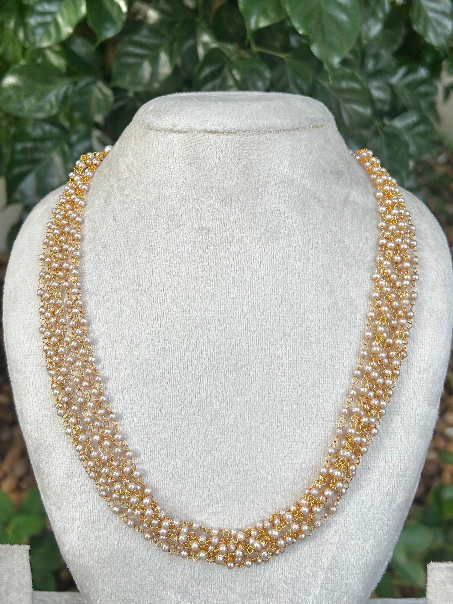 Layered Pearl Maala (Latest)