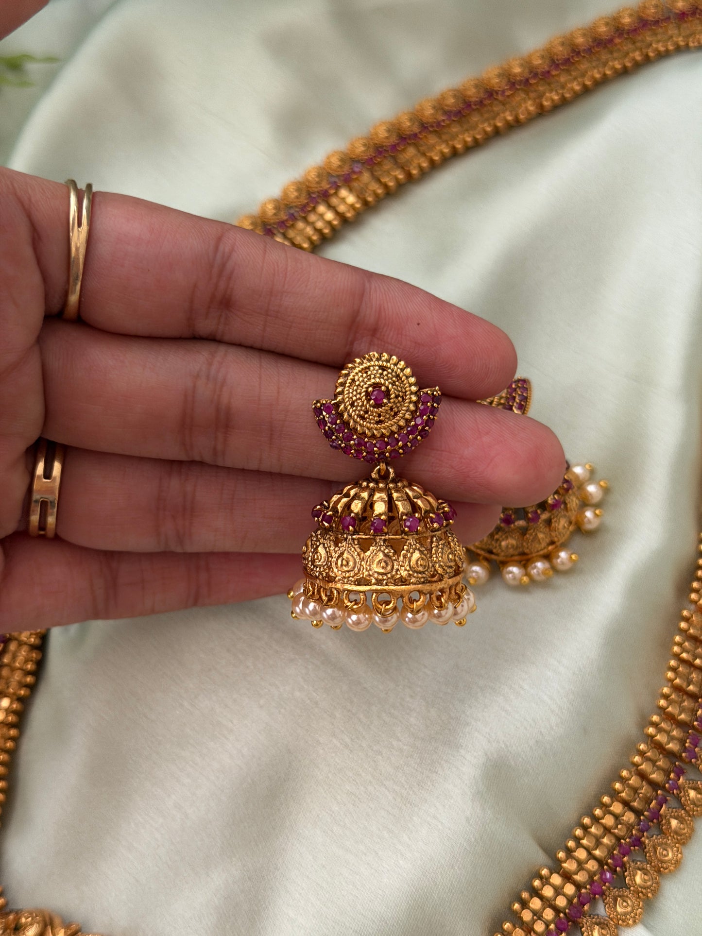 Narayani Premium Ruby Haaram