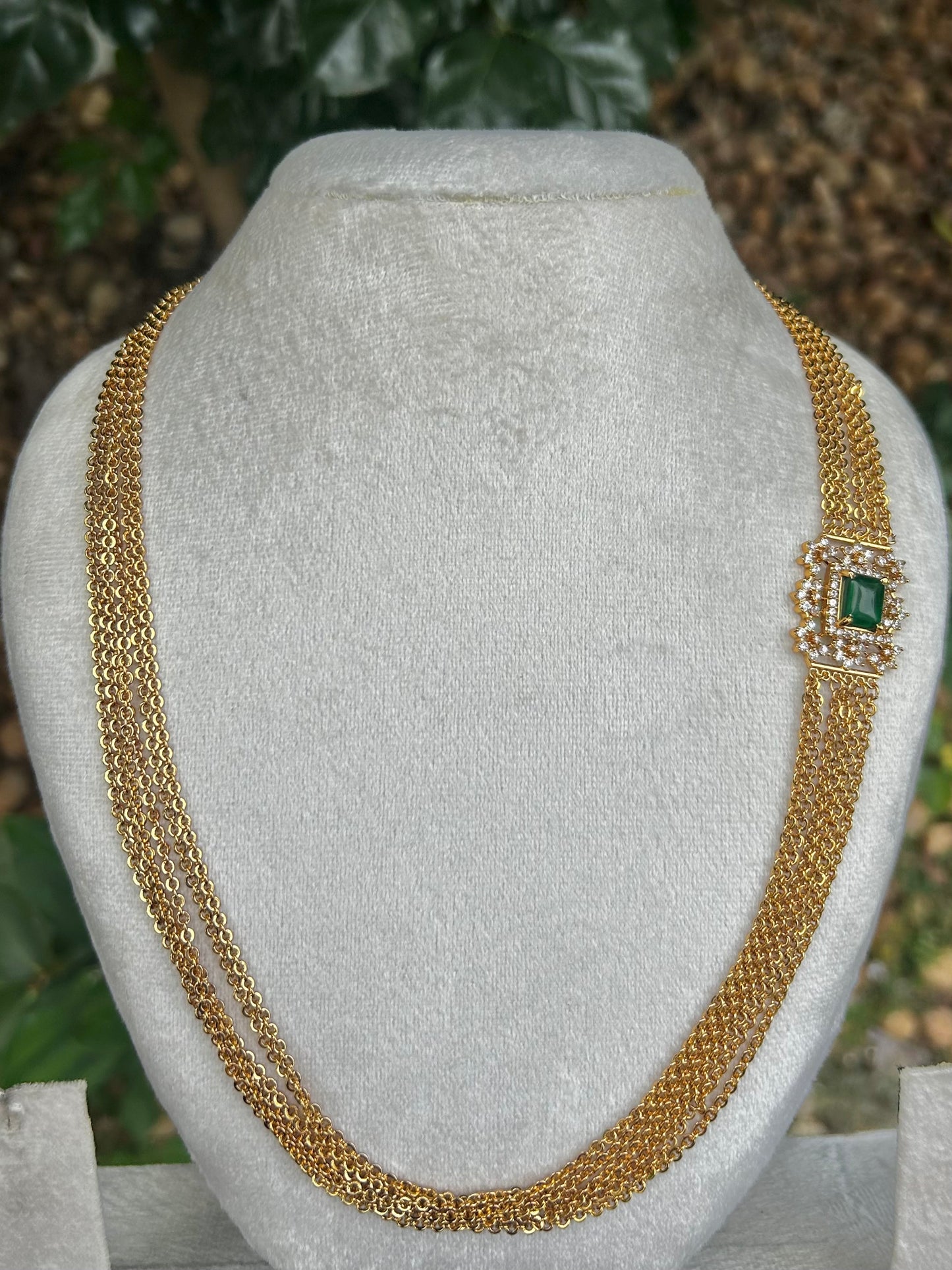 Layered Side Pendant Haaram v2.0