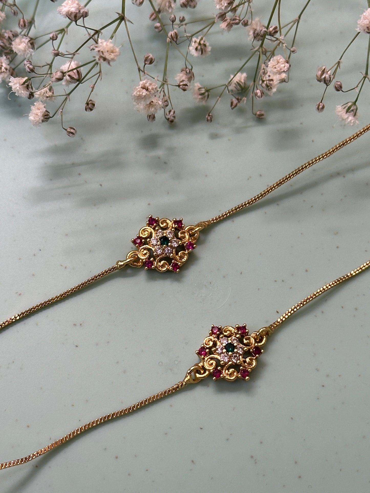 Sylvia AD Anklets