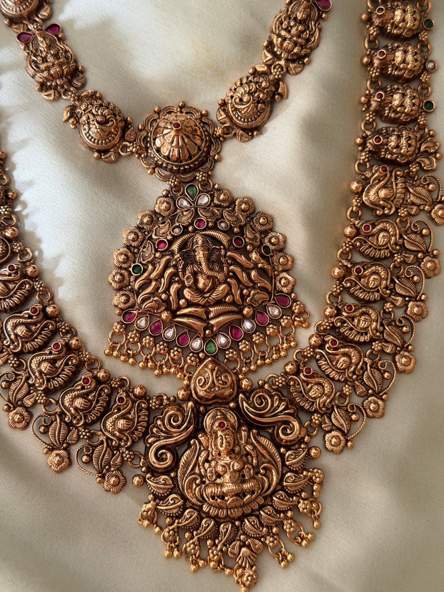 1Gm Gold 2 Layer Bridal Haaram