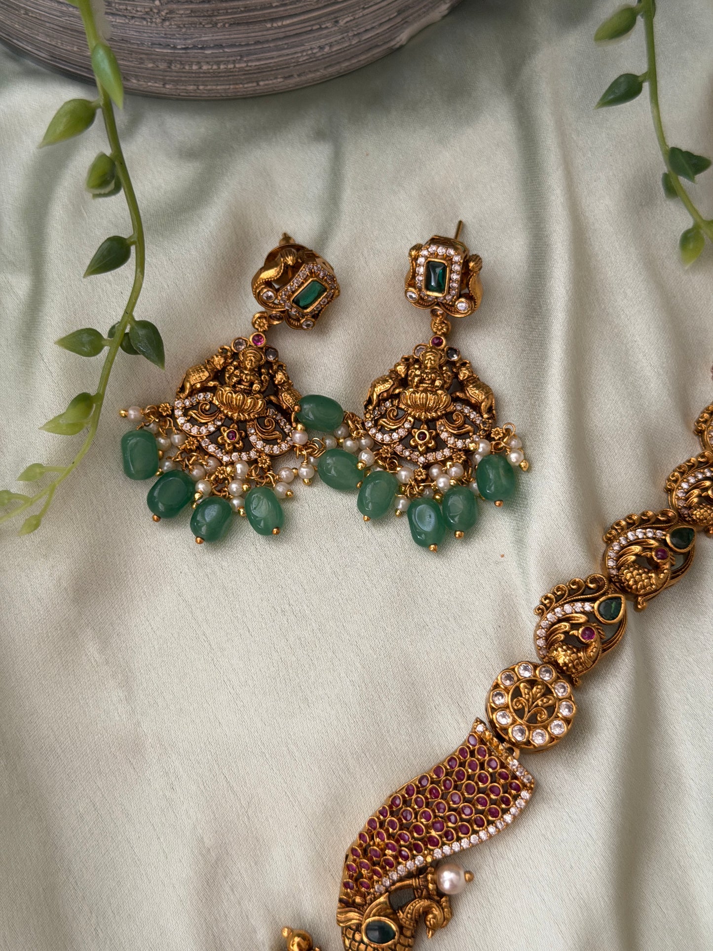 Ruby Vasuki Devi Haaram / Necklace