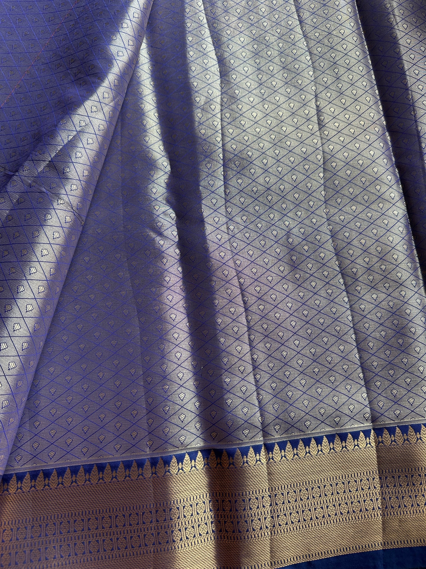 Punch Pink Kanchi Tissue Silk Saree