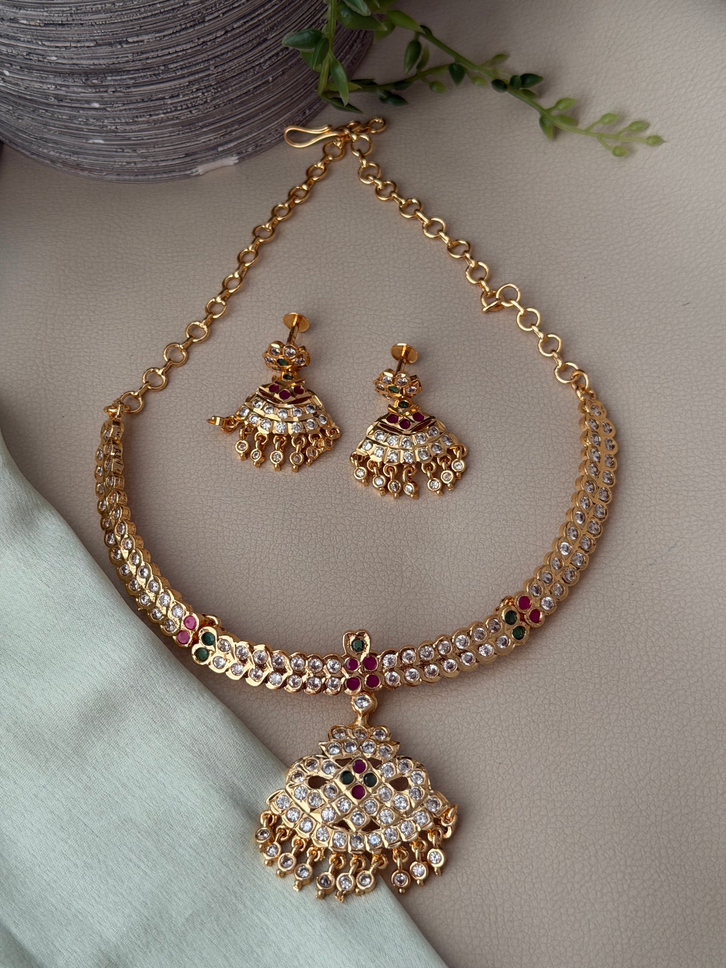 Vintage Wedding Attigai set