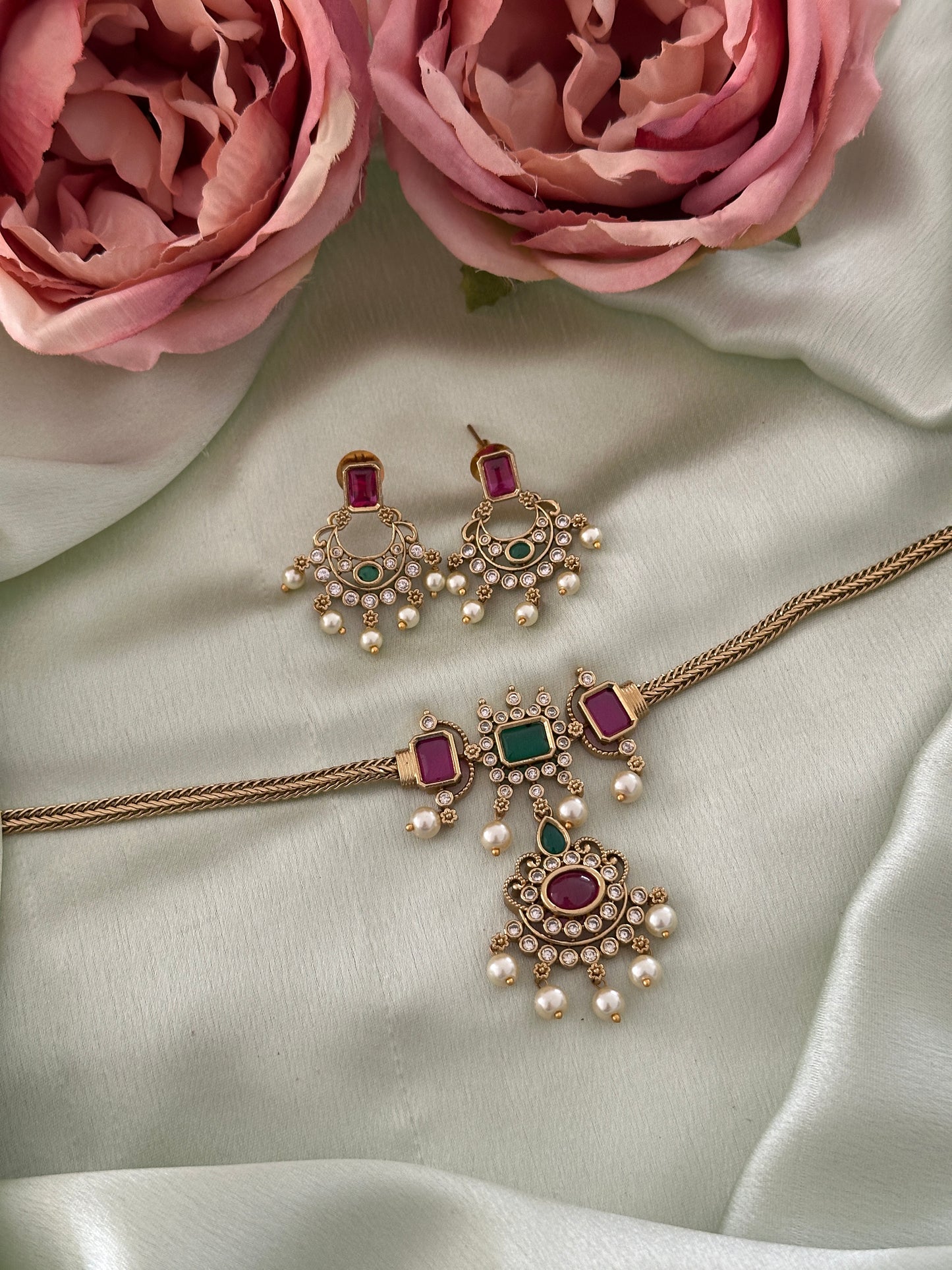 Premium Geethika Attigai choker v2.0