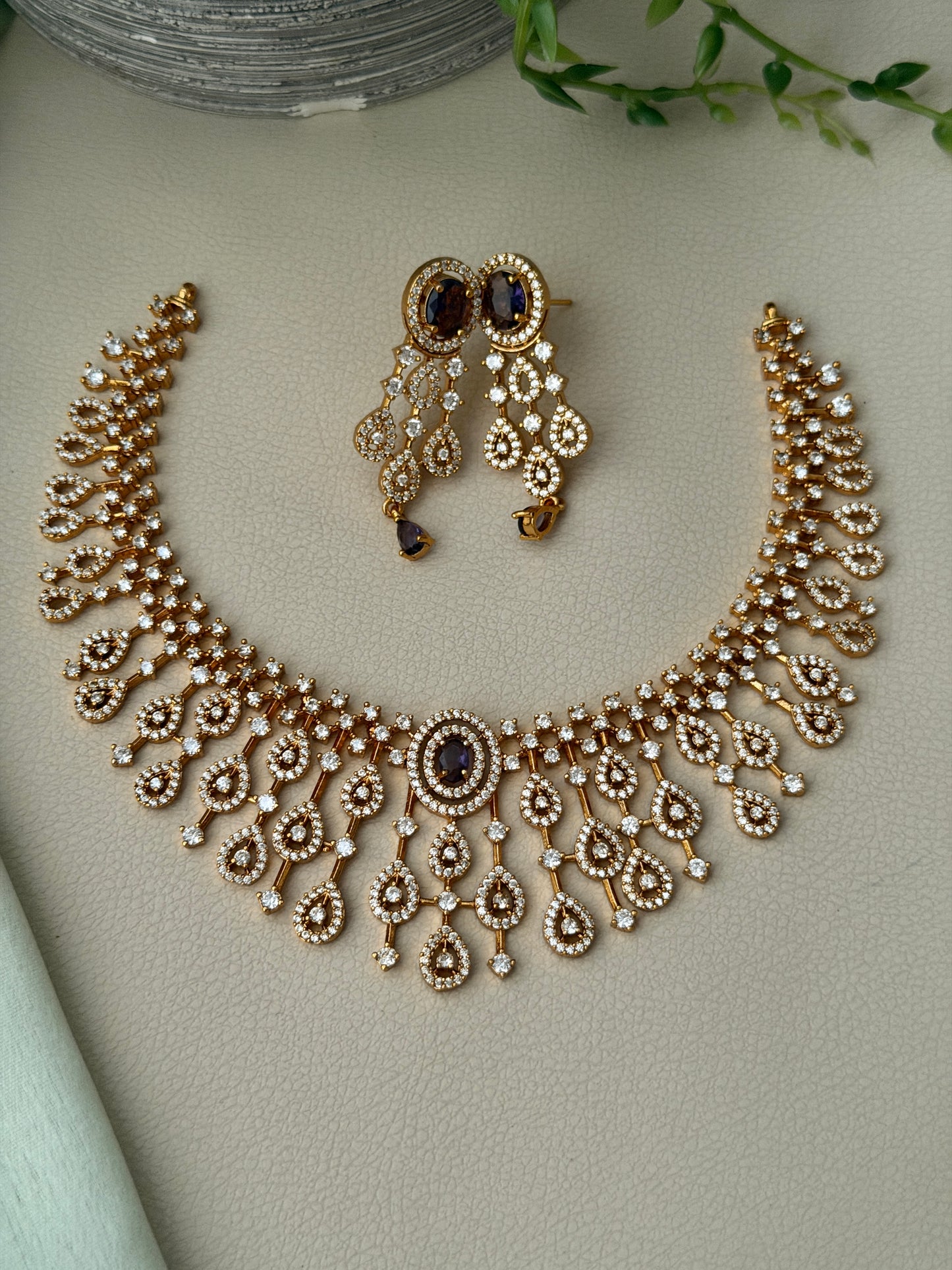 Drop Thorn AD Necklace