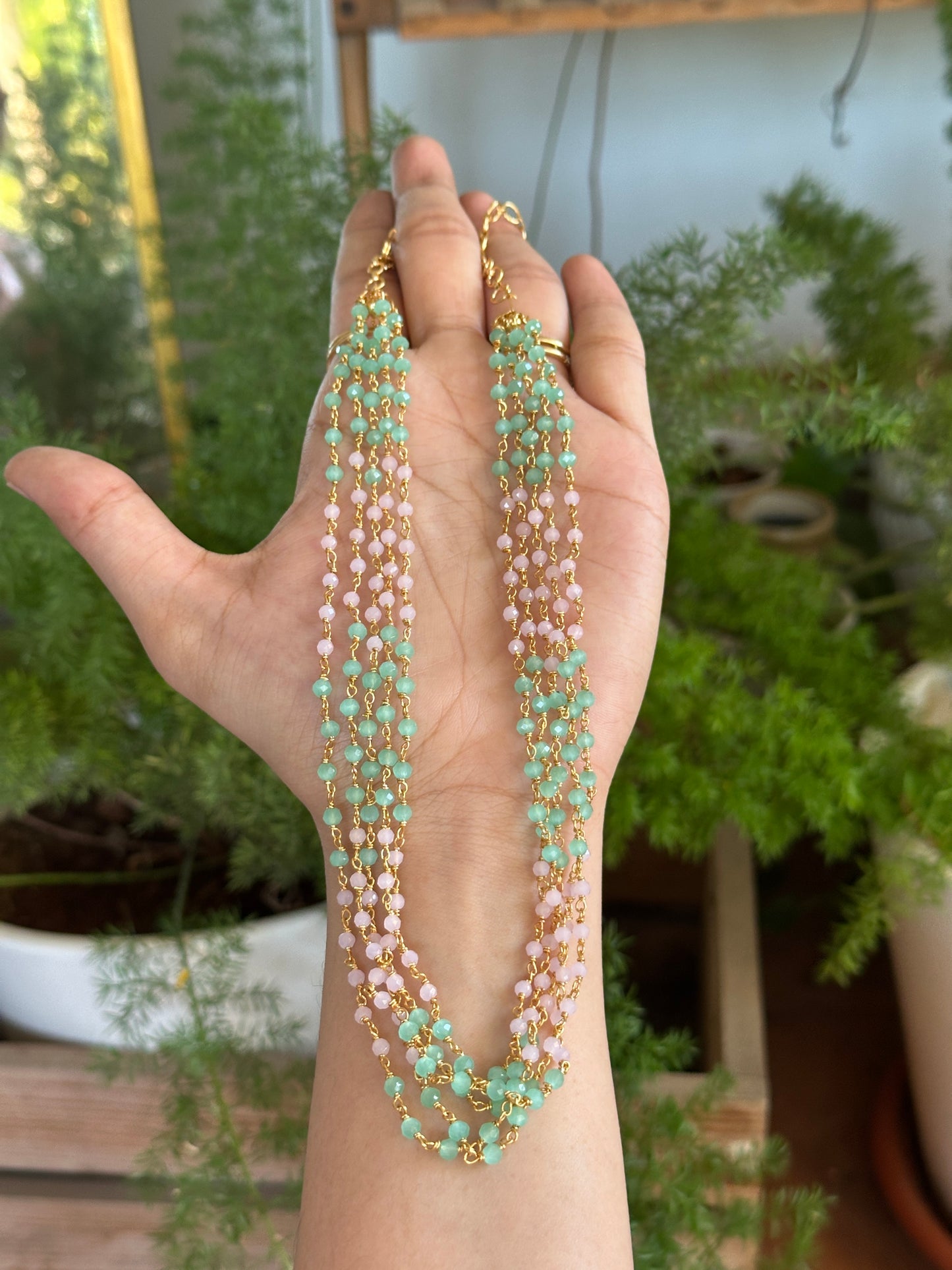 Nishika Precious Beaded Chain