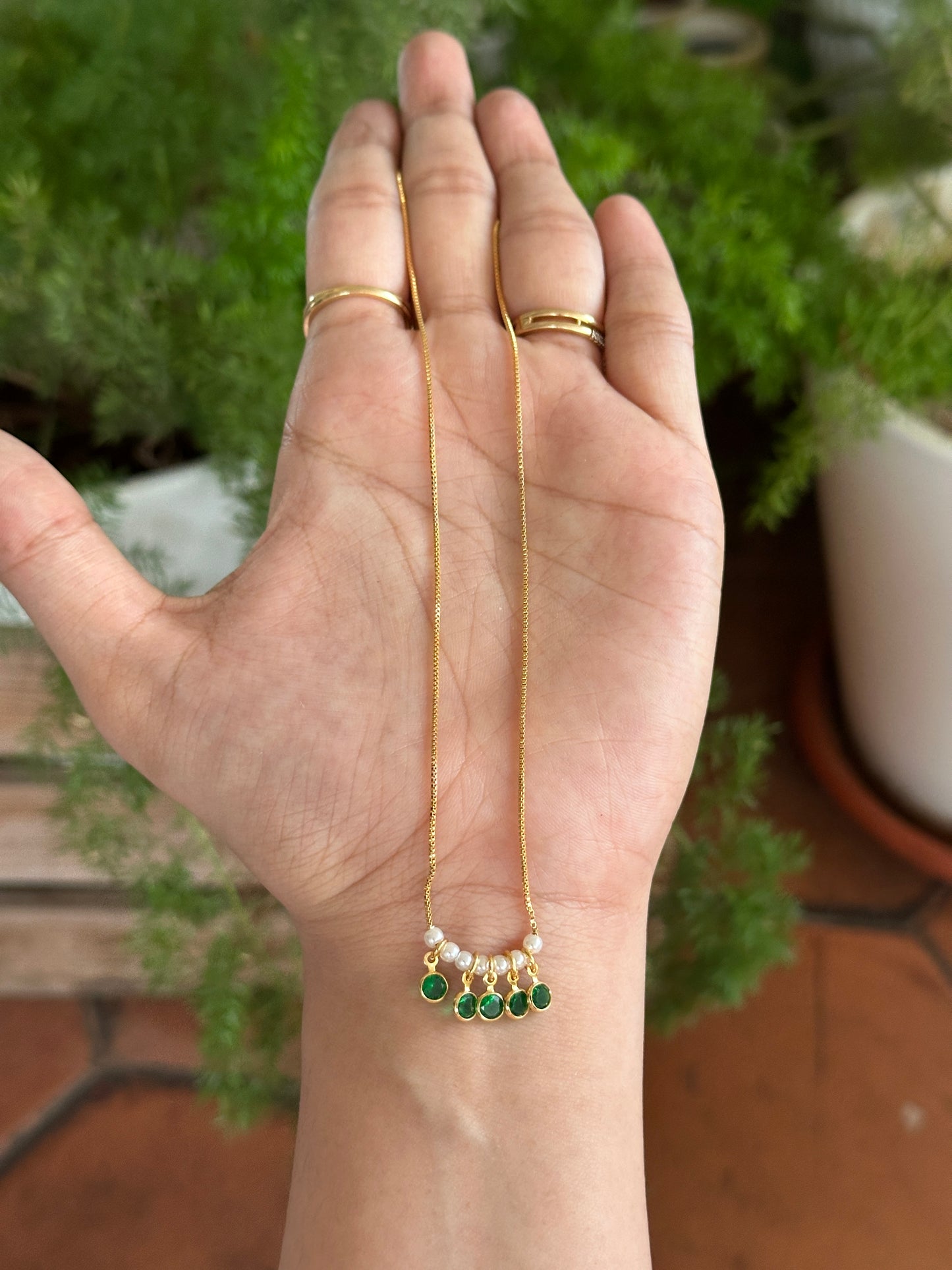 Tiny drop chain