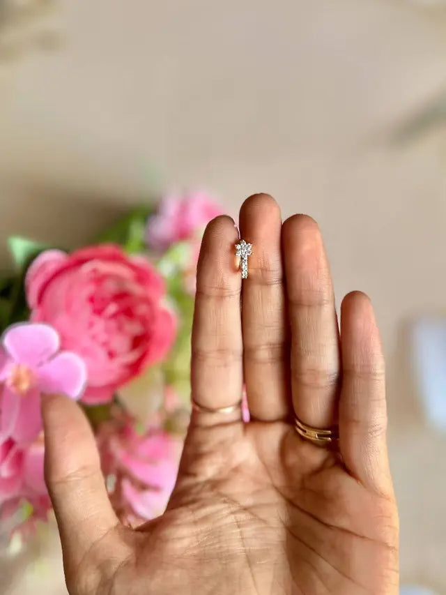 Diamond Lookalike Nosering (Star)