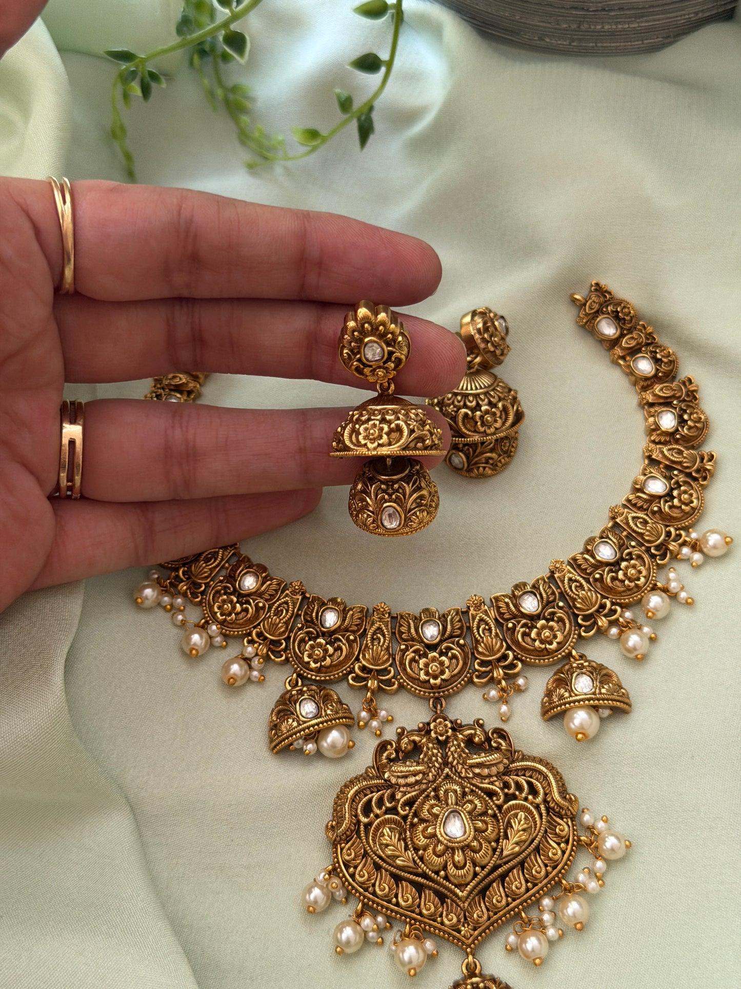 Karuna Polki x Antique Premium Necklace