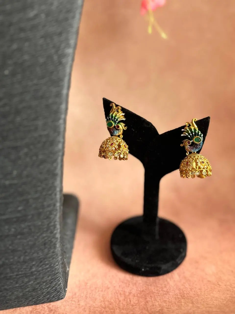 Peacock Meenakari Premium Necklace