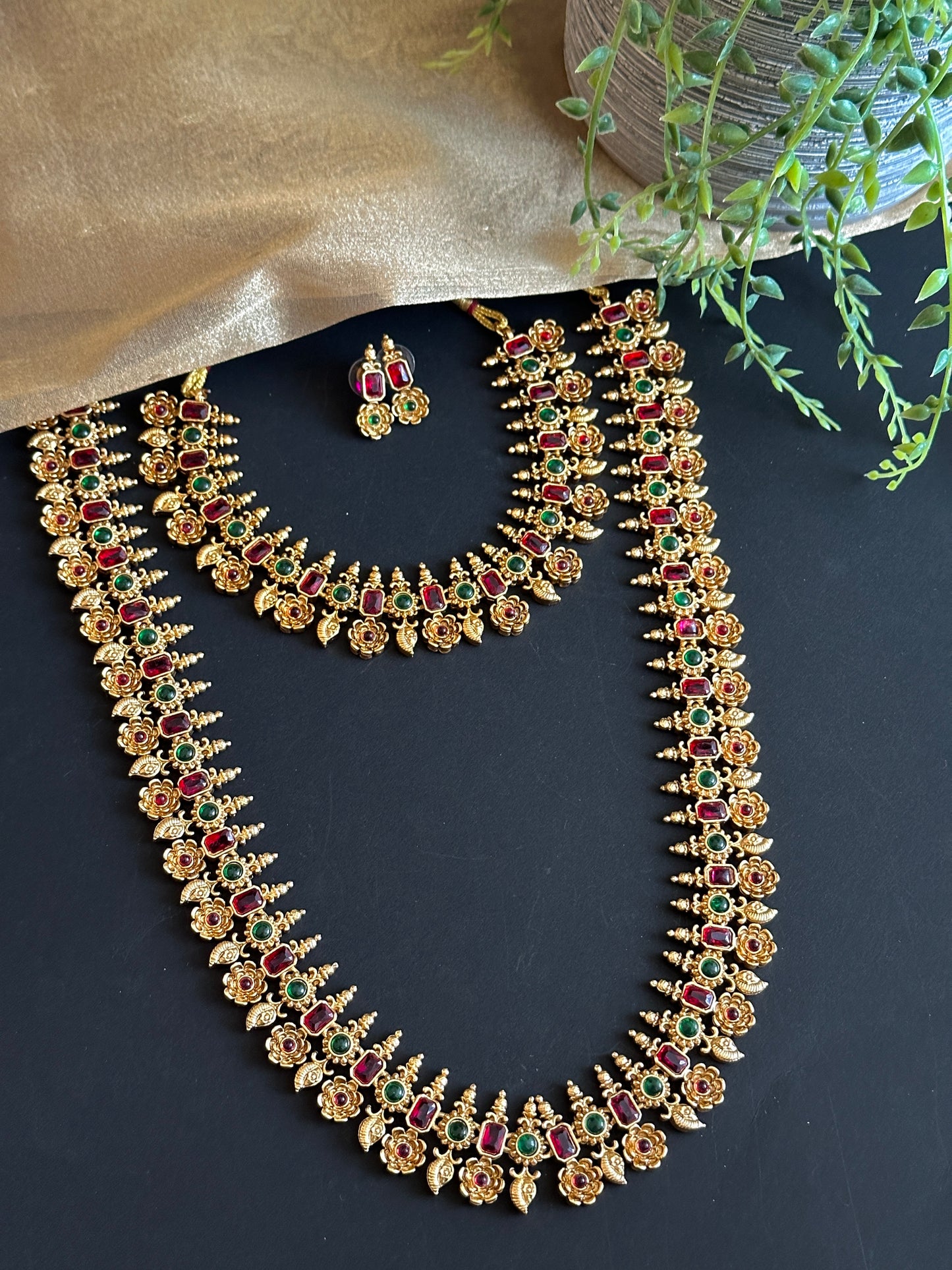 Non Idol Kempu Bridal Combo