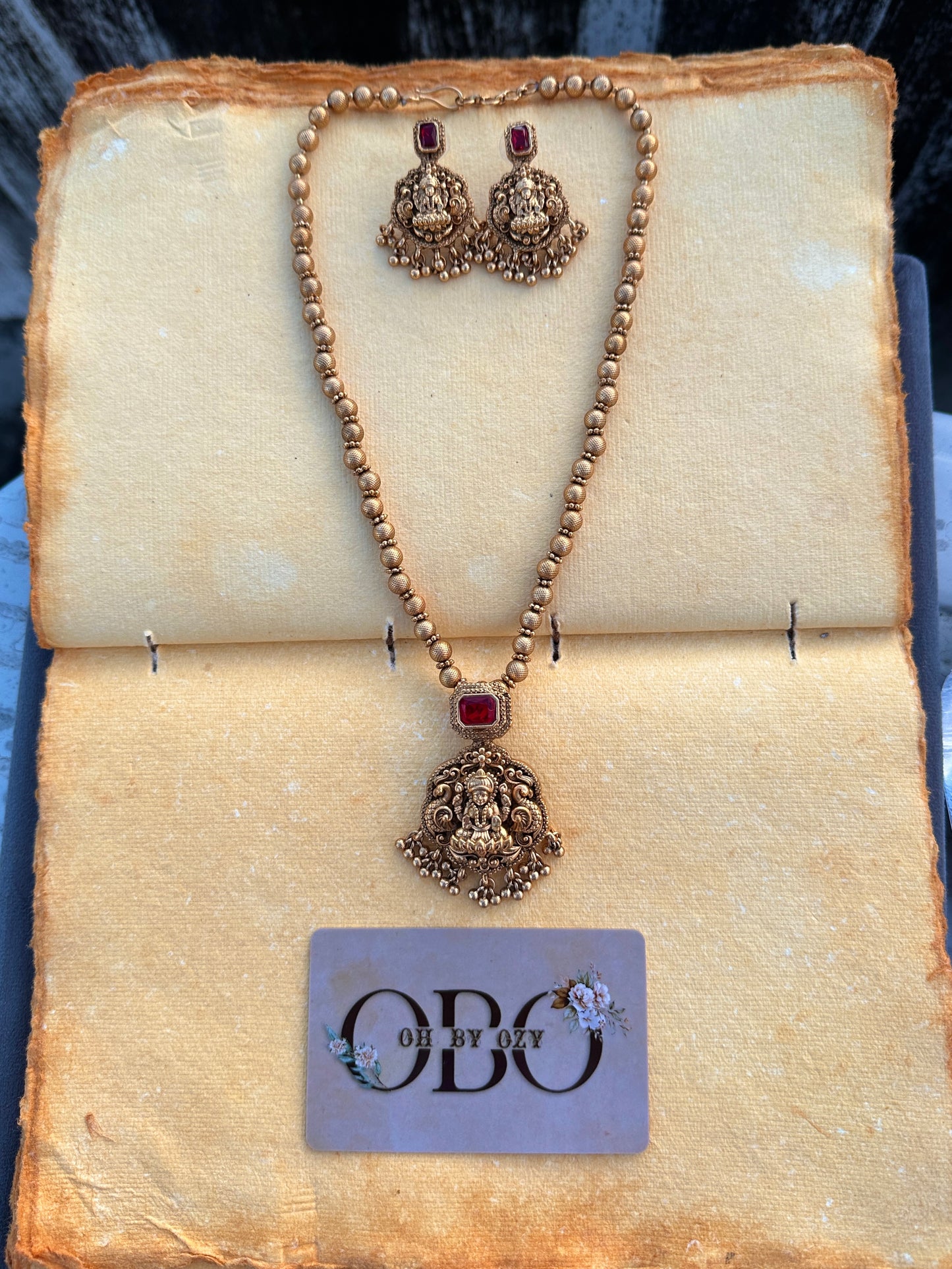 Precious Stone Chettinad Short Haaram
