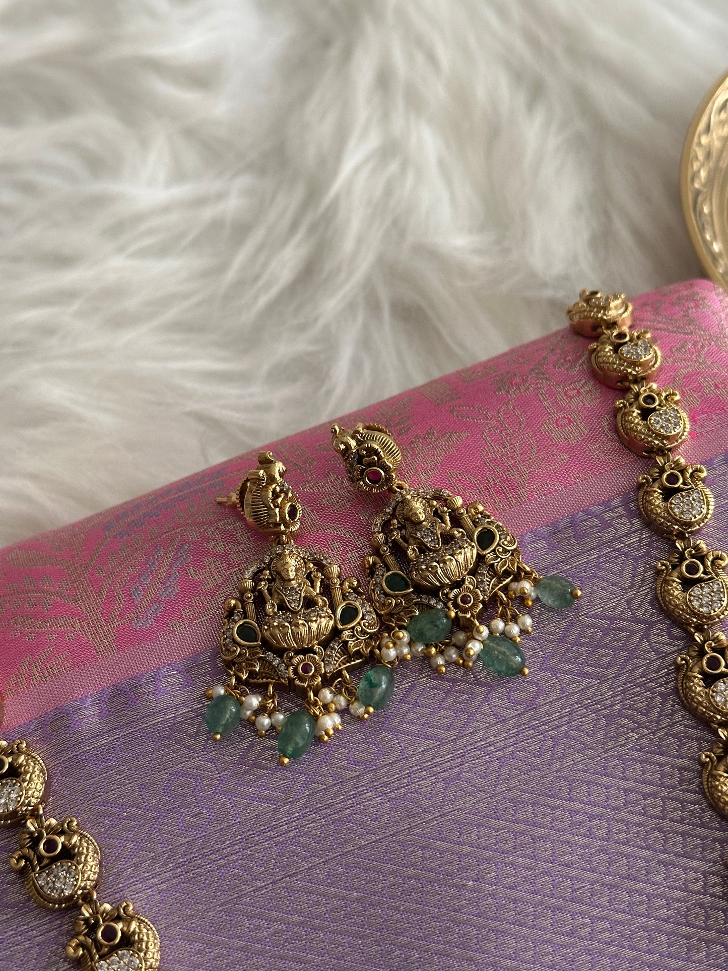 Seetha Pastel Bead Long