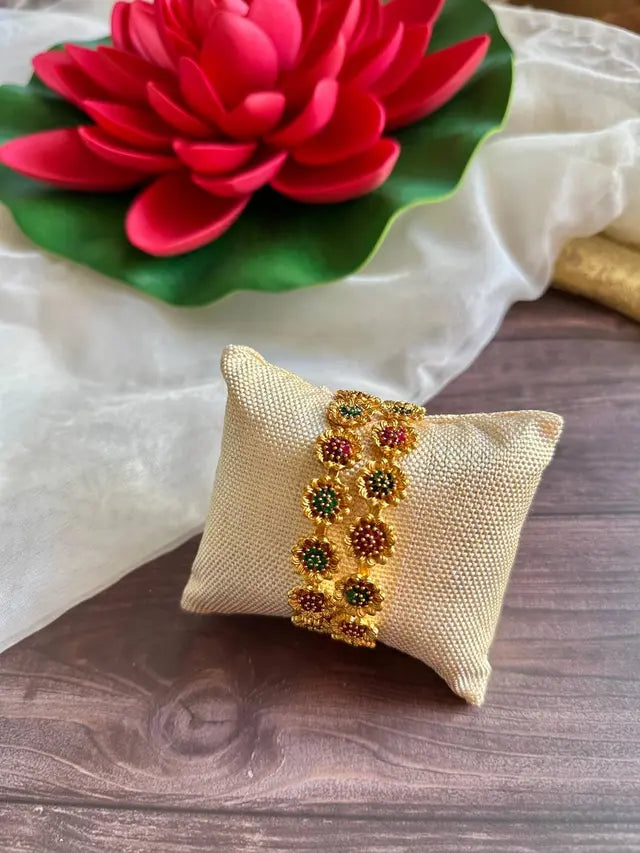 AD flower Bangles 2.6