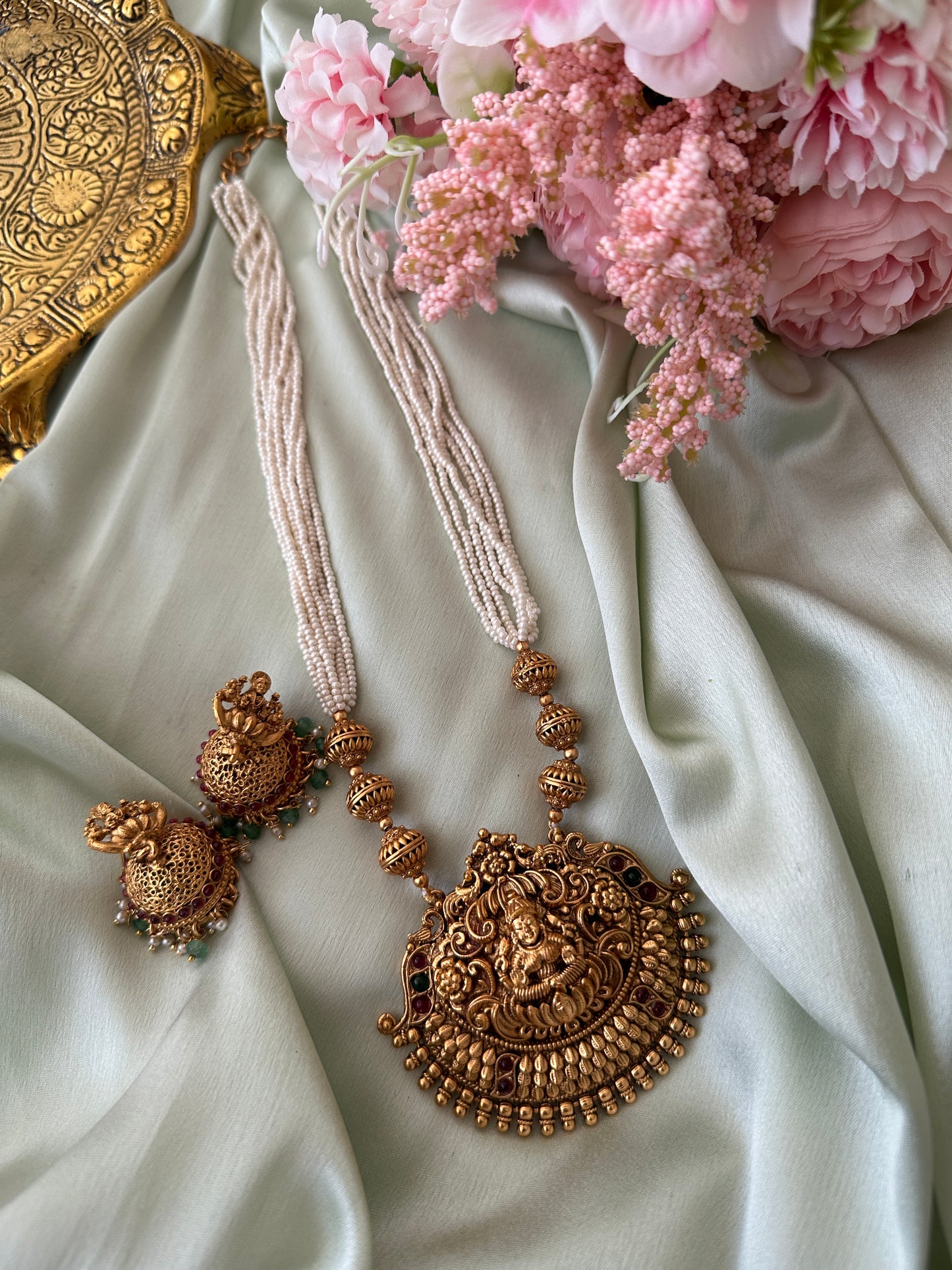 Premium Beaded Antique Haaram