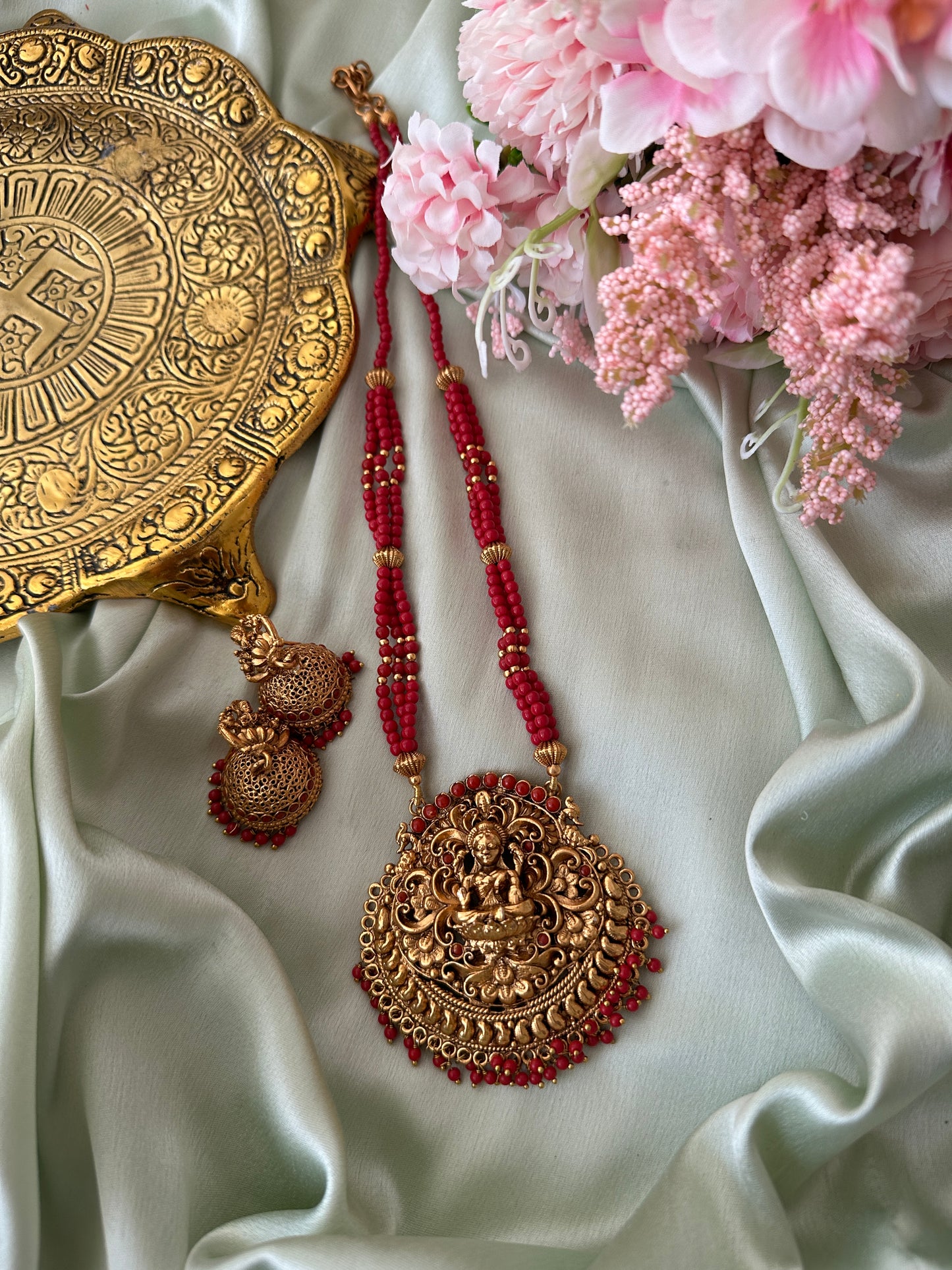 Premium Beaded Antique Haaram