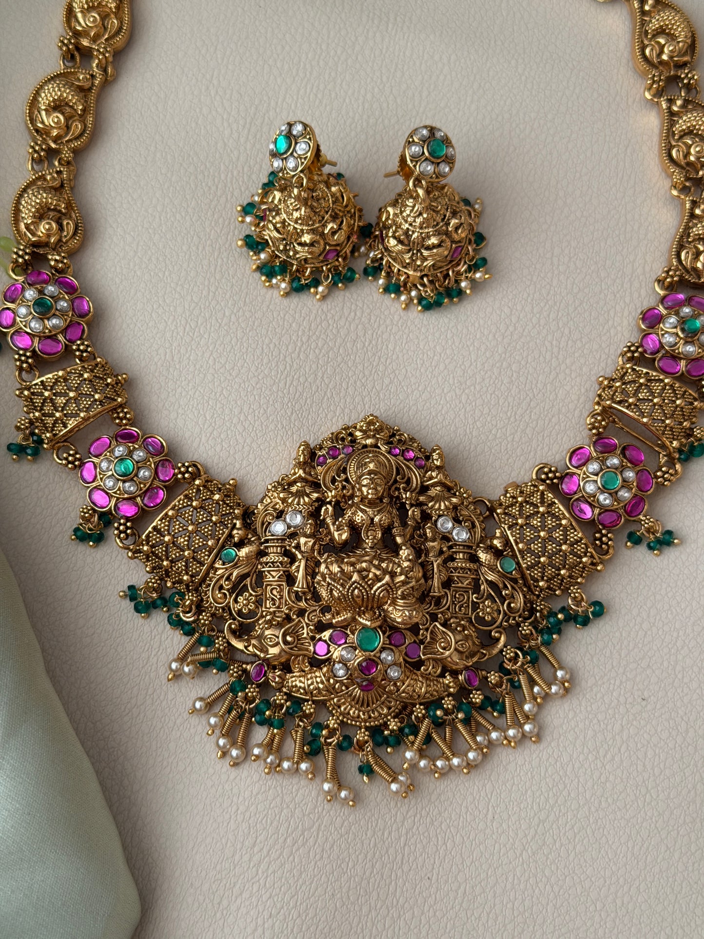 Jathima Gold Replica Necklace
