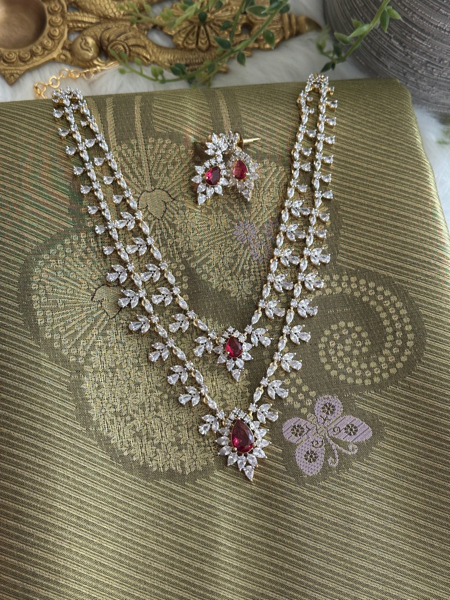 Double Layer Dian AD Necklace